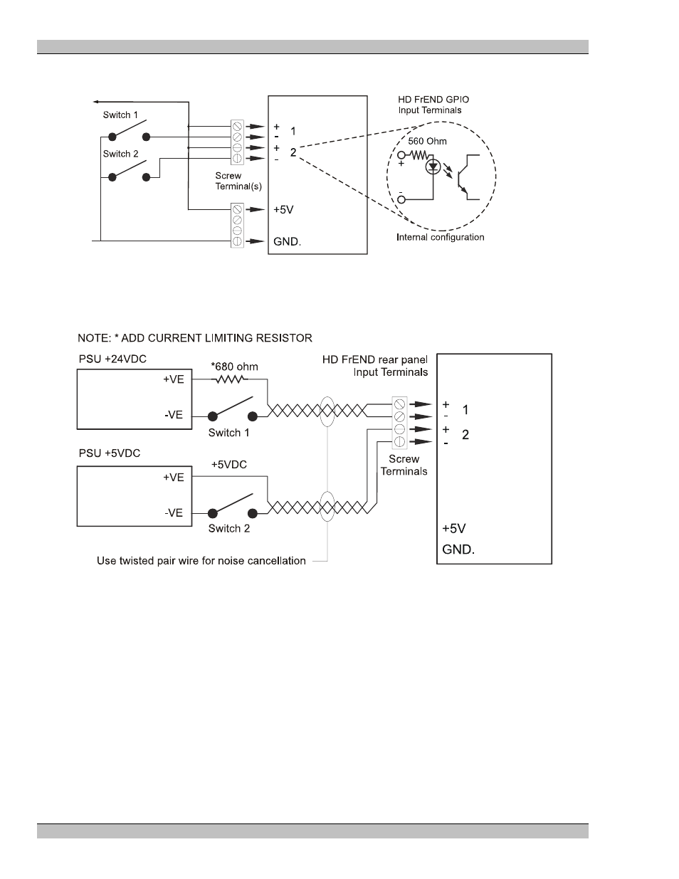 Relay changeover contacts (digital outputs) | Extron Electronics MS9500 HD FrEND Plus User Manual | Page 82 / 112