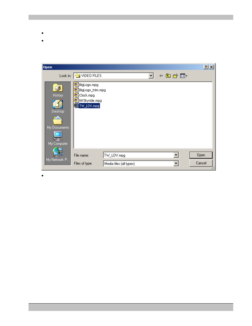 To play a different clip | Extron Electronics MS9200P User Manual | Page 19 / 124