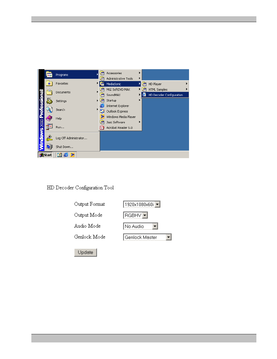Output format | Extron Electronics MS9200P User Manual | Page 25 / 124