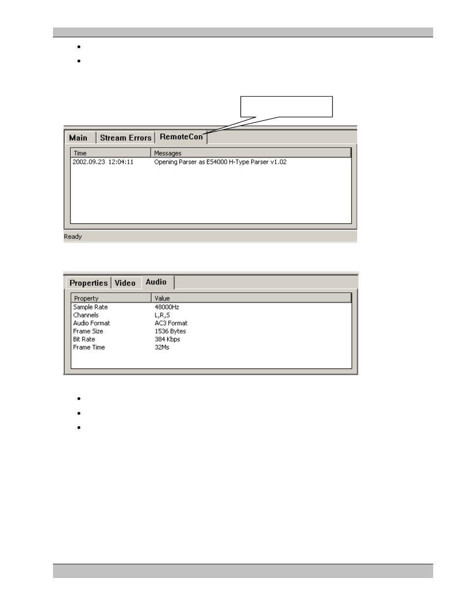 The file information window | Extron Electronics MS9200P User Manual | Page 37 / 124
