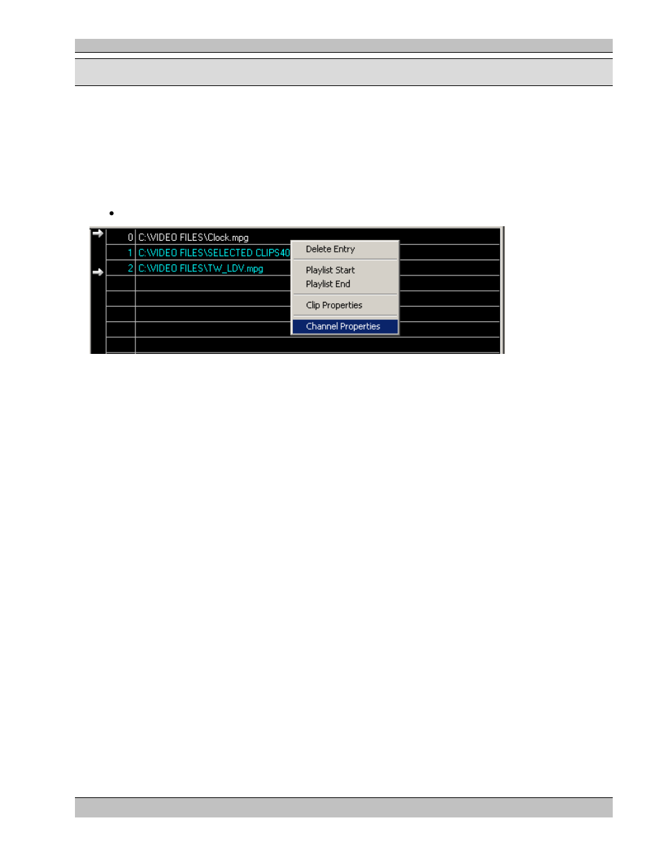 Chapter 5: hd player configuration, To modify the player configuration, The channel properties dialog | Chapter 5, Hd player configuration | Extron Electronics MS9200P User Manual | Page 39 / 124
