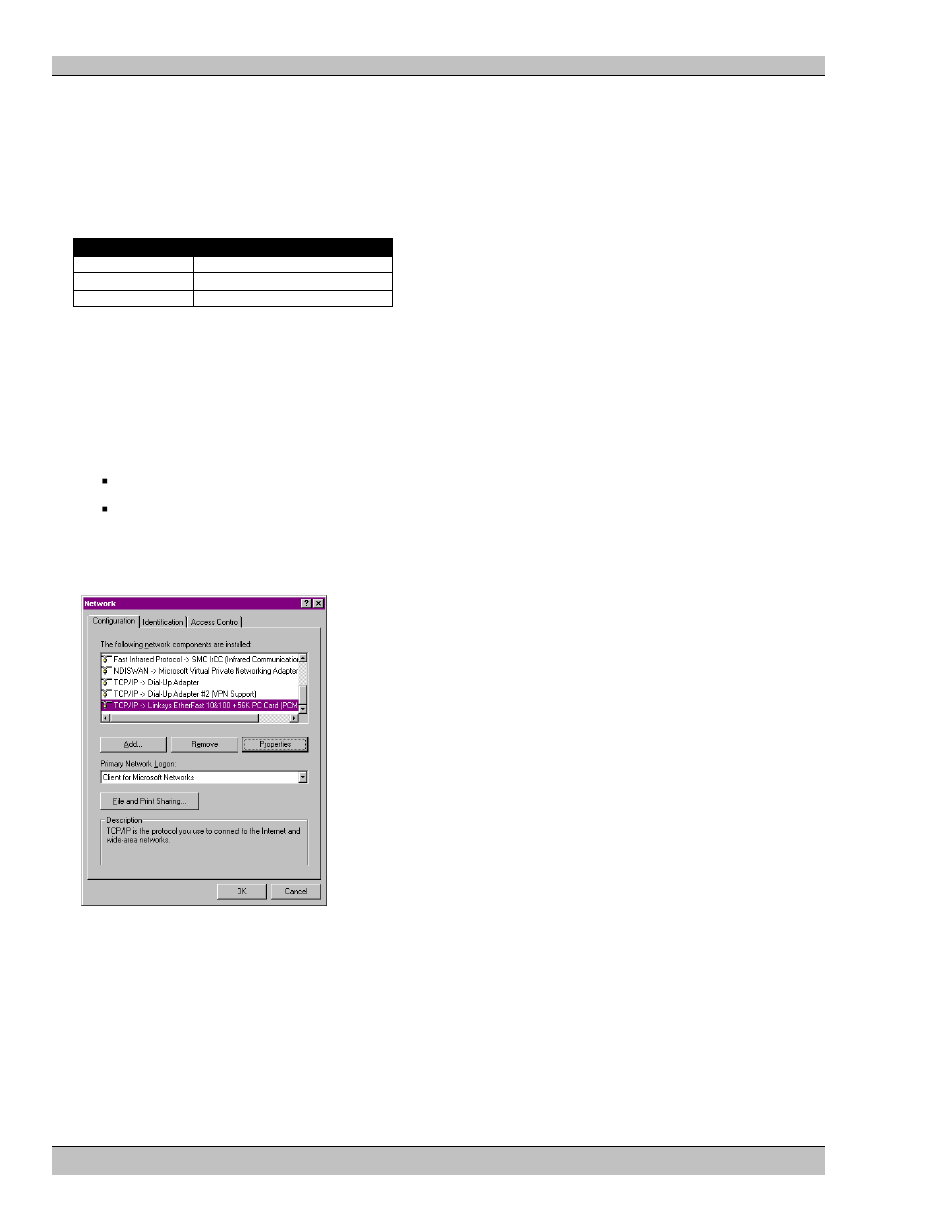 The subnet mask, Accessing the pc’s subnet mask and ip address, Opening the network dialog box | Accessing the ip address | Extron Electronics MS9200P User Manual | Page 98 / 124