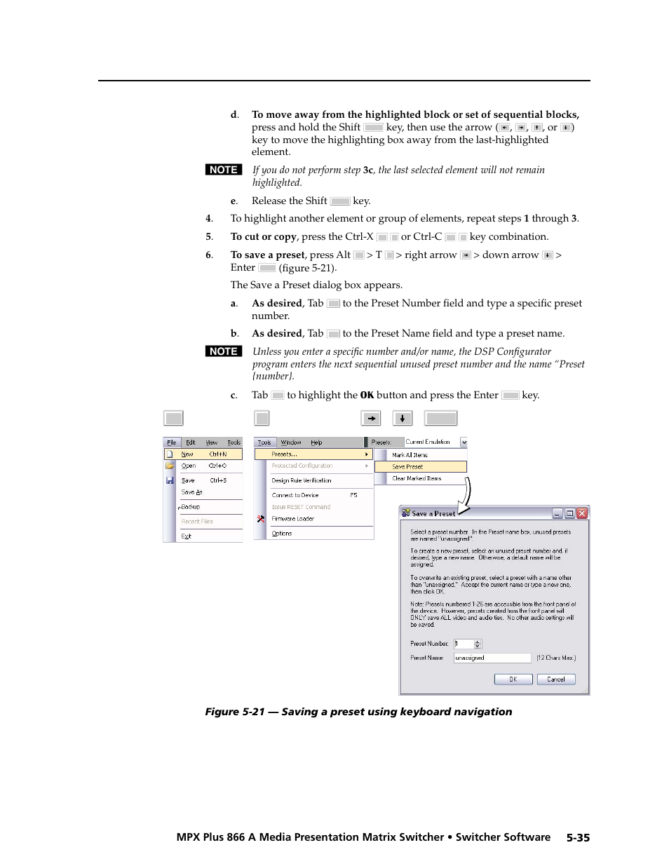 Preliminar y | Extron Electronics MPX Plus 866 A Rev. B User Manual | Page 141 / 222