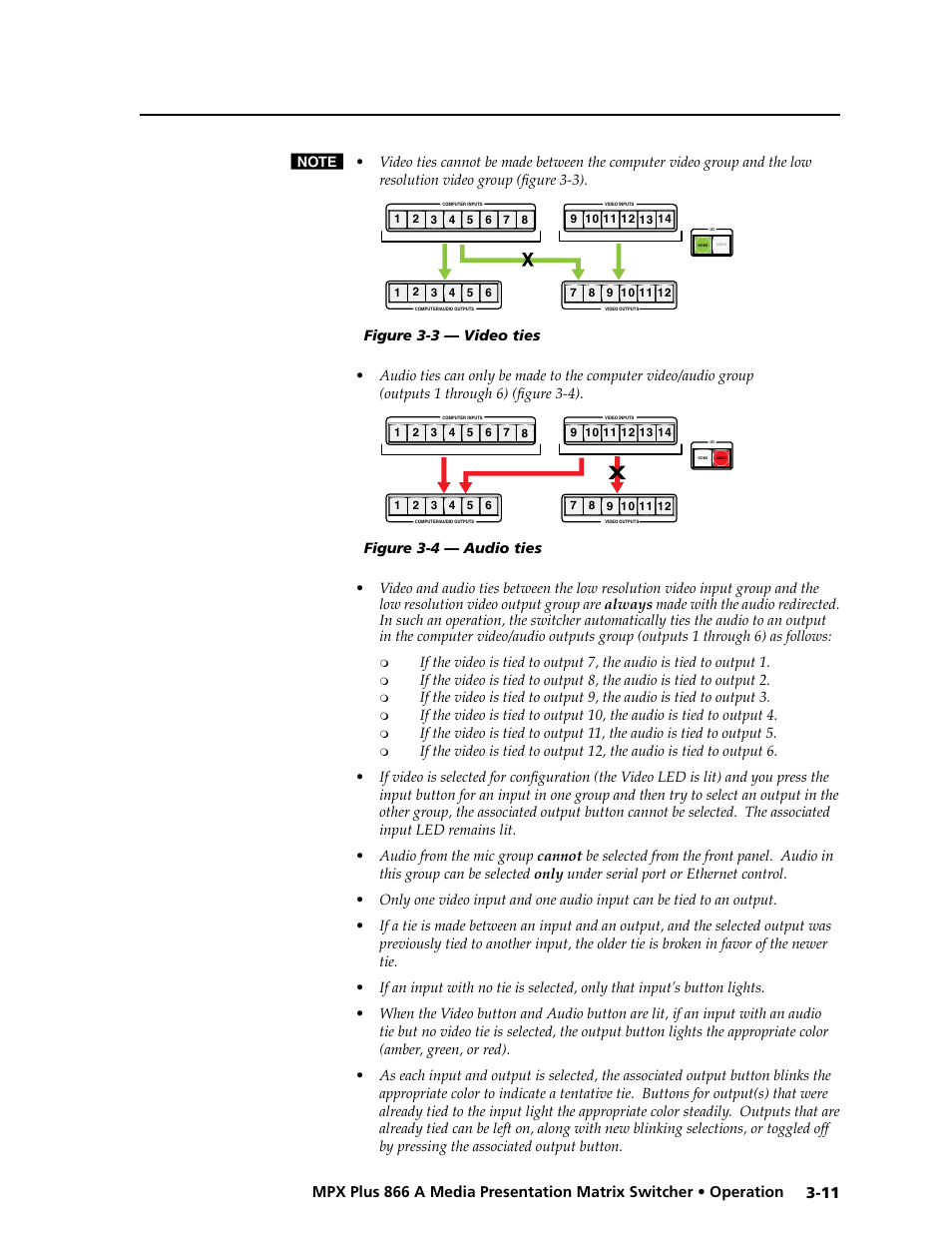 Preliminar y | Extron Electronics MPX Plus 866 A Rev. B User Manual | Page 41 / 222