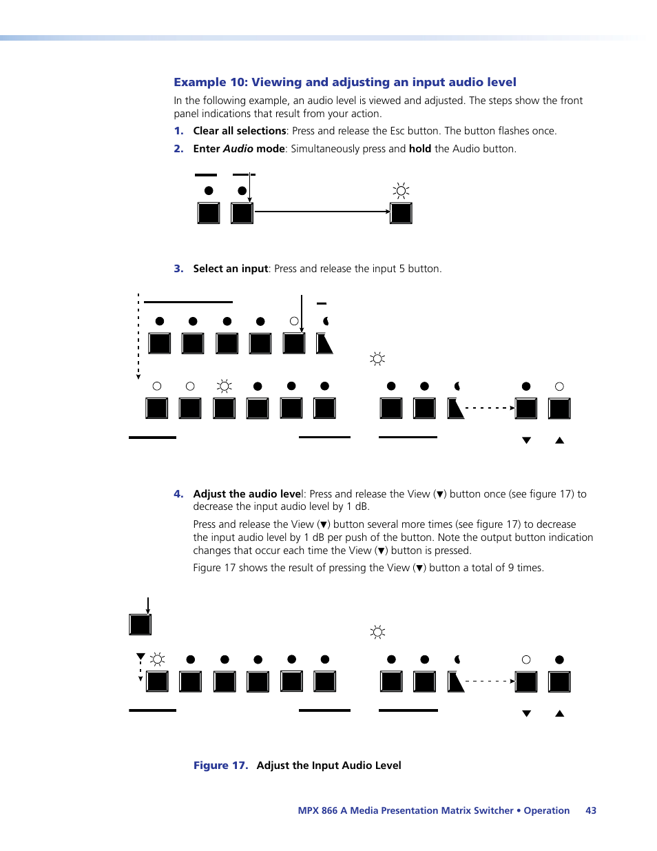 Extron Electronics MPX 866 A User Guide User Manual | Page 48 / 134