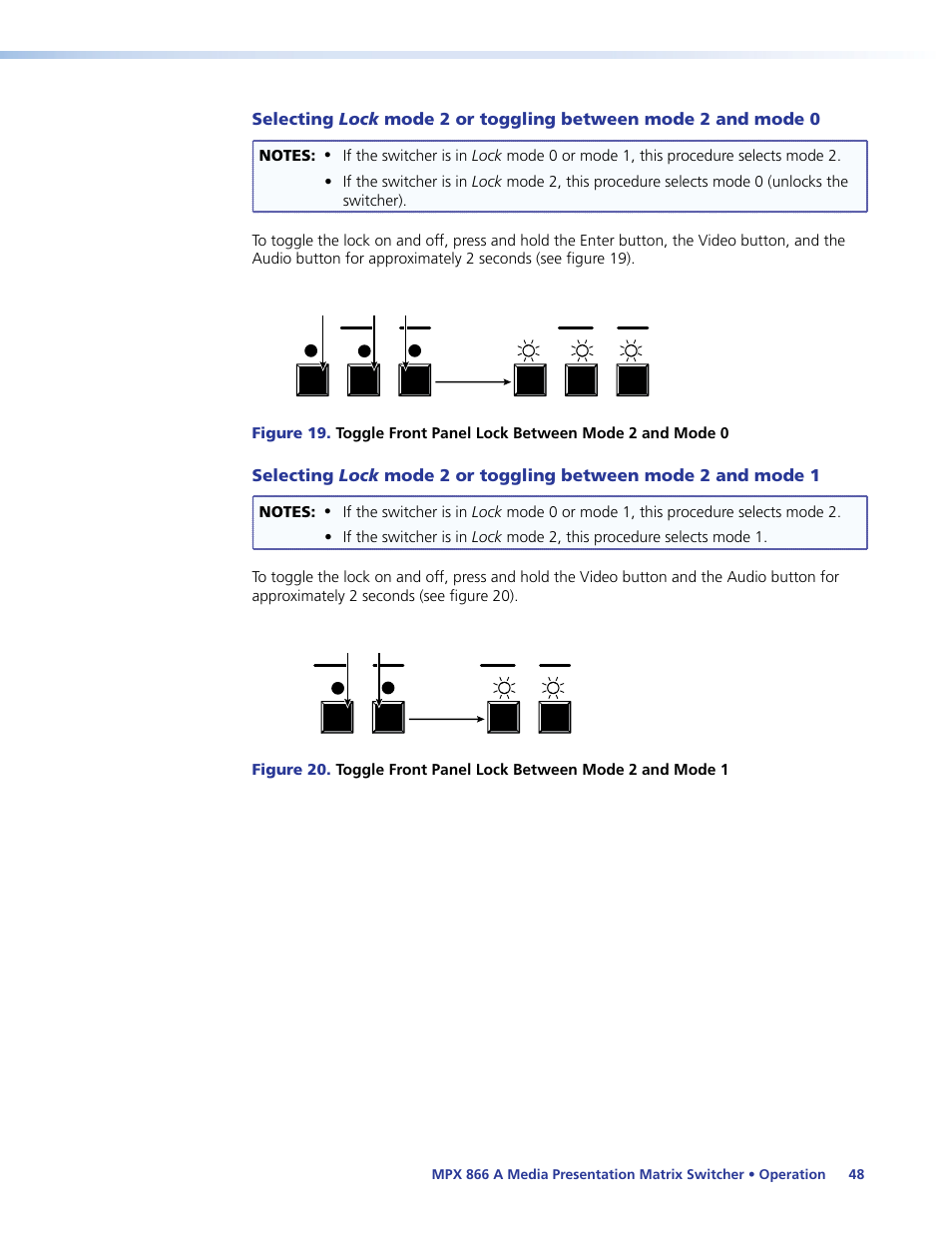 Extron Electronics MPX 866 A User Guide User Manual | Page 53 / 134