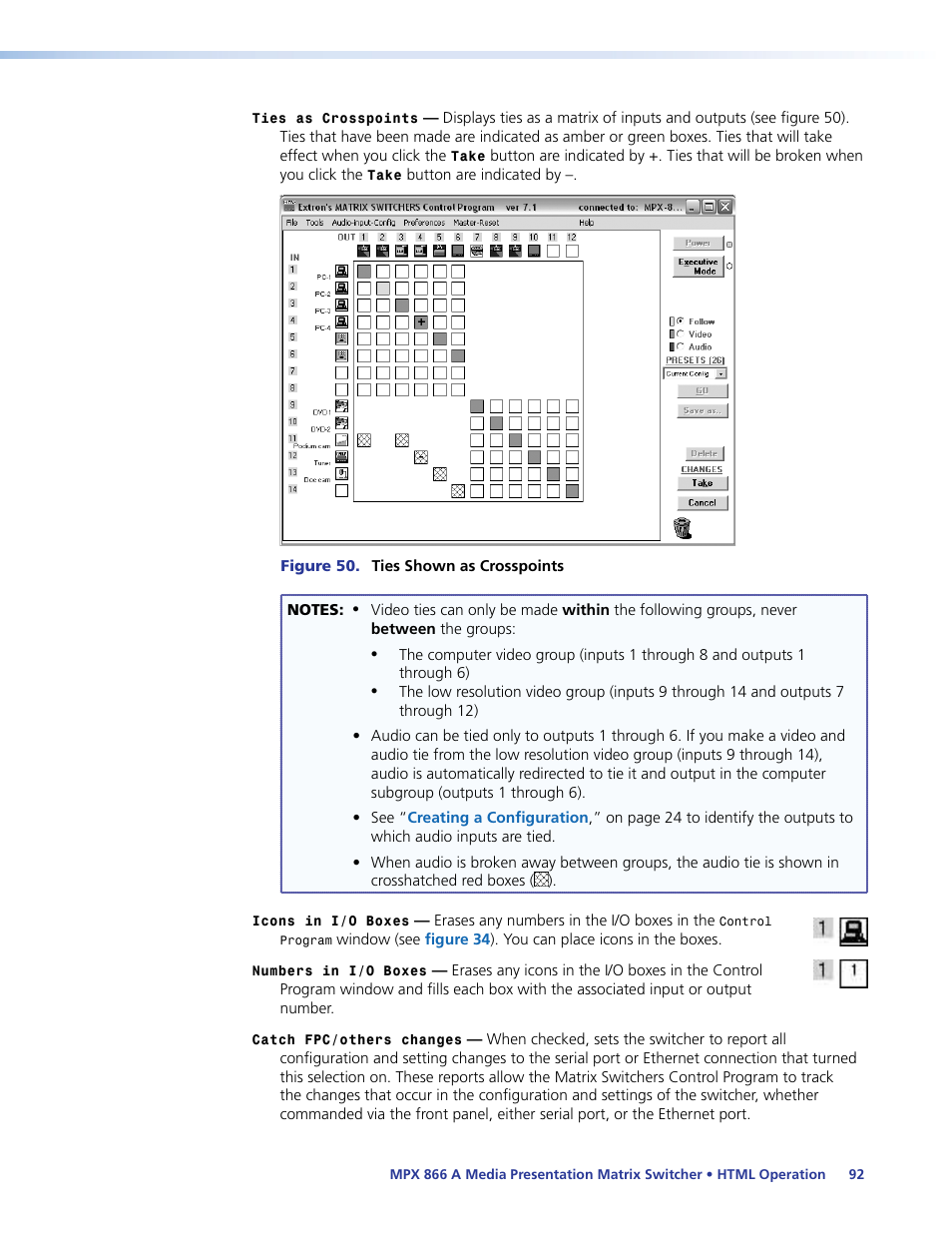 Extron Electronics MPX 866 A User Guide User Manual | Page 97 / 134