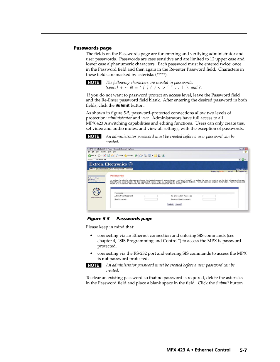 Preliminar y | Extron Electronics MPX 423 A User Manual | Page 47 / 64