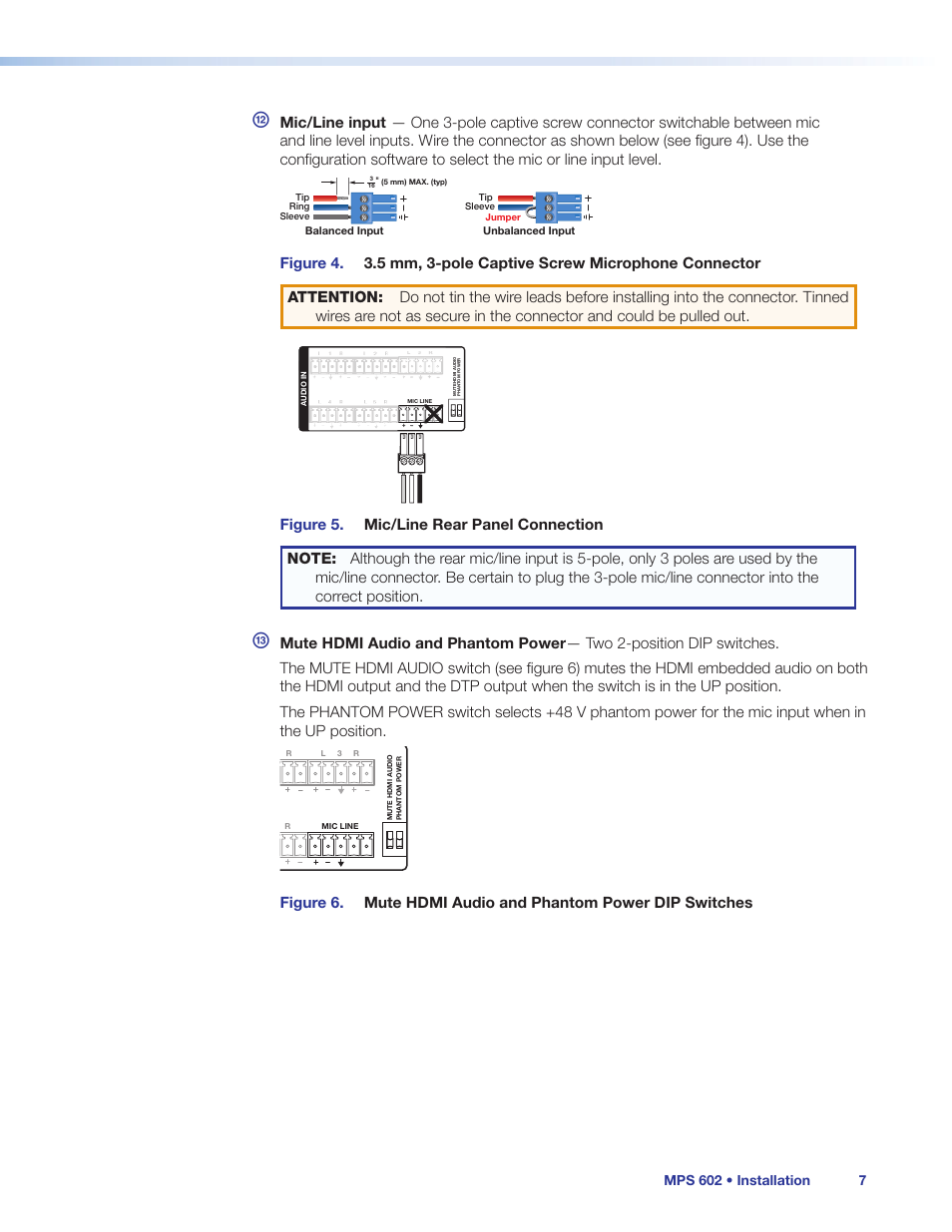 Extron Electronics MPS 602 Series User Guide User Manual | Page 13 / 44