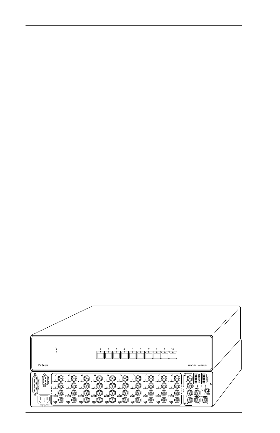 Specifications | Extron Electronics 8 PLUS SWITCHER User Manual | Page 8 / 30