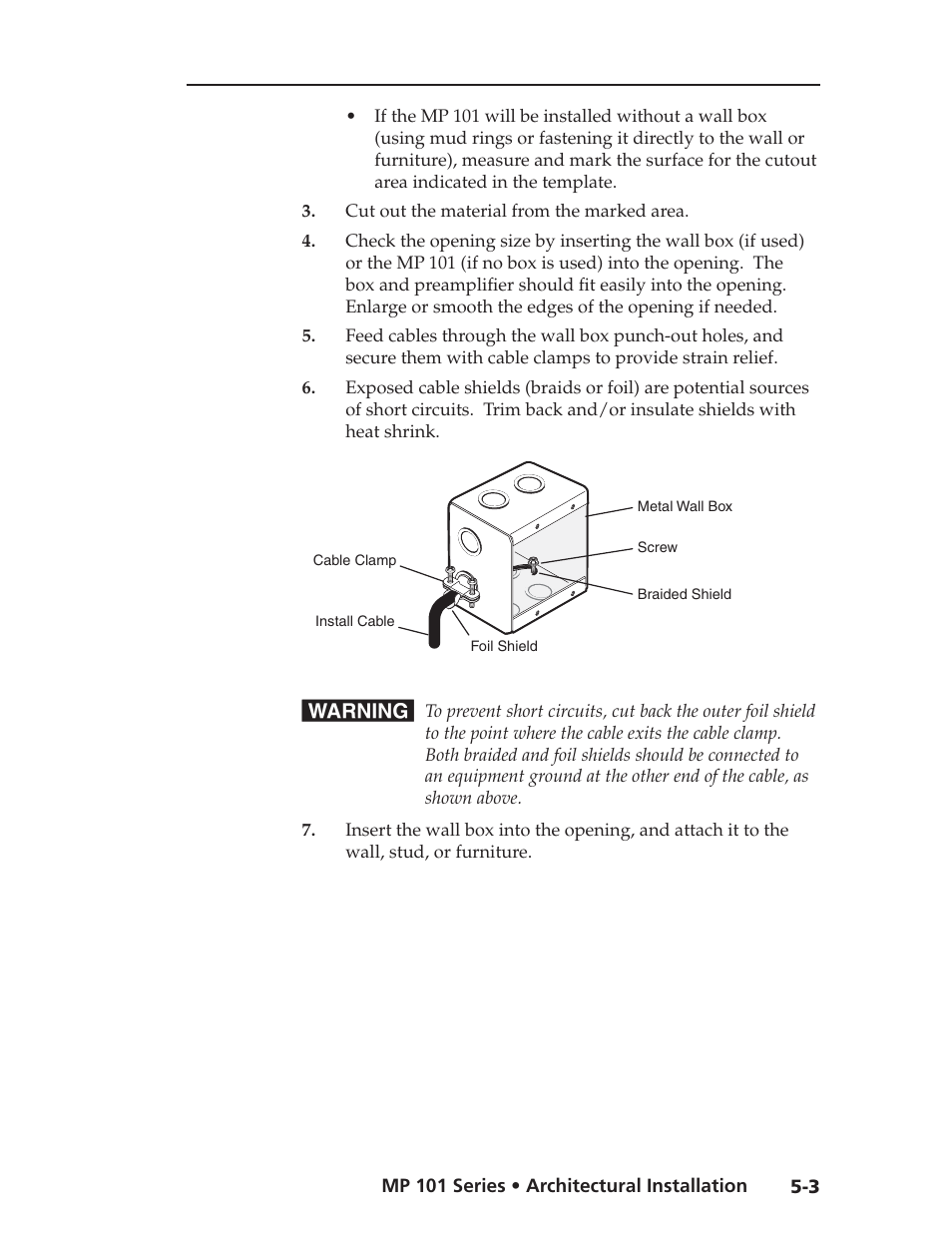 Extron Electronics MP 101 Series User Guide User Manual | Page 35 / 47