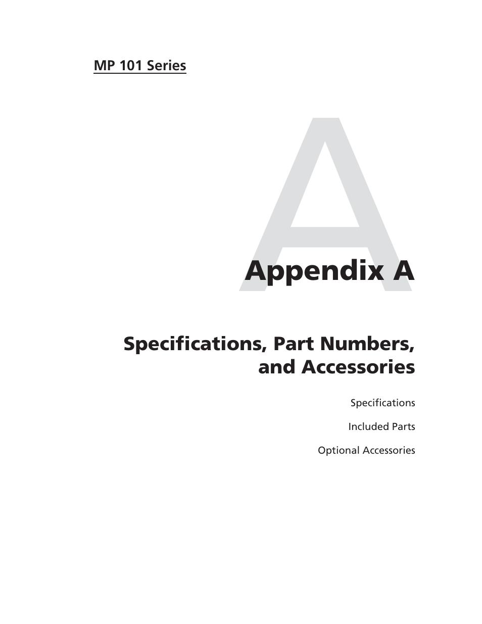 Extron Electronics MP 101 Series User Guide User Manual | Page 37 / 47