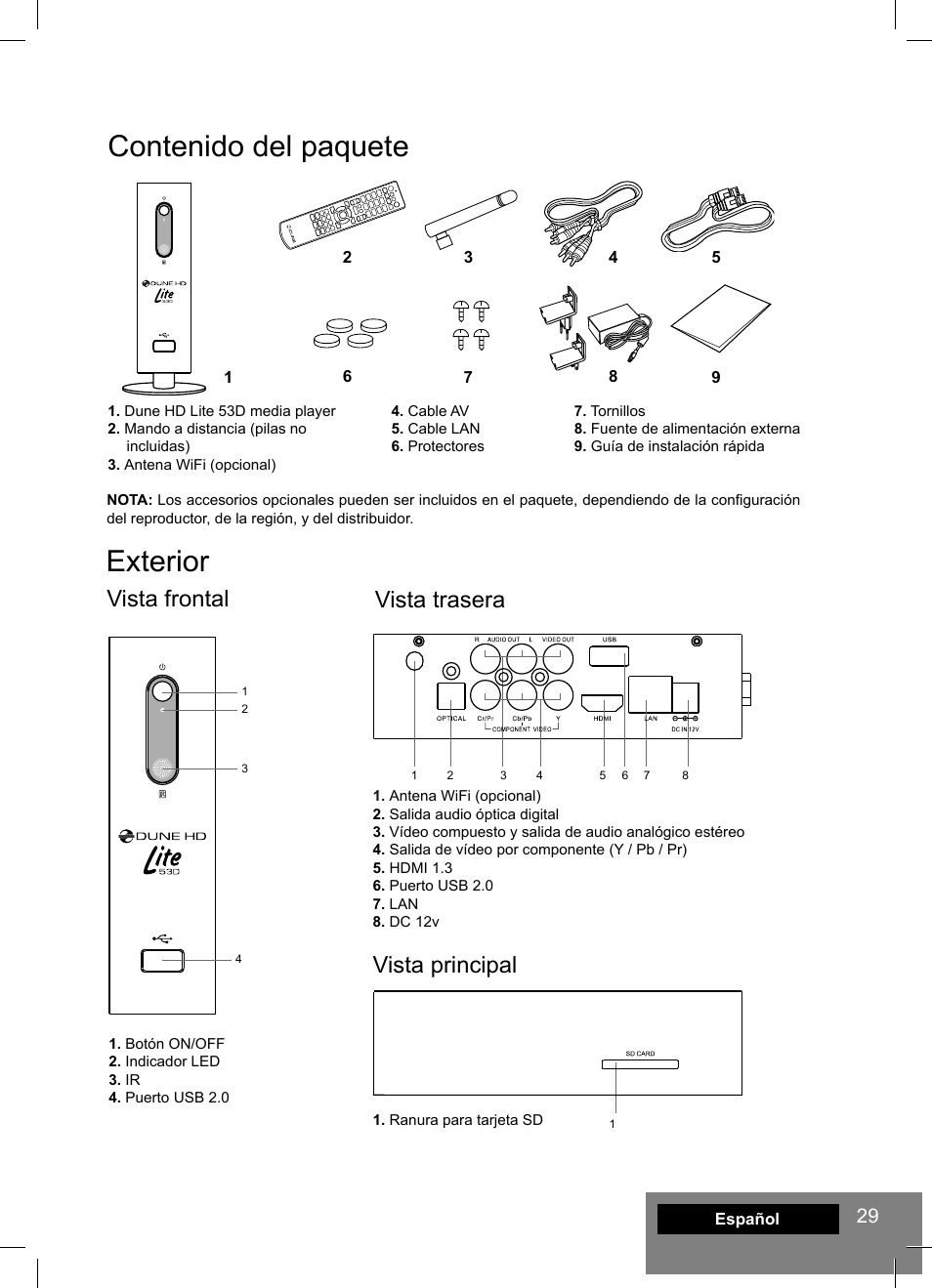 DUNE HD Lite 53D User Manual | Page 29 / 60