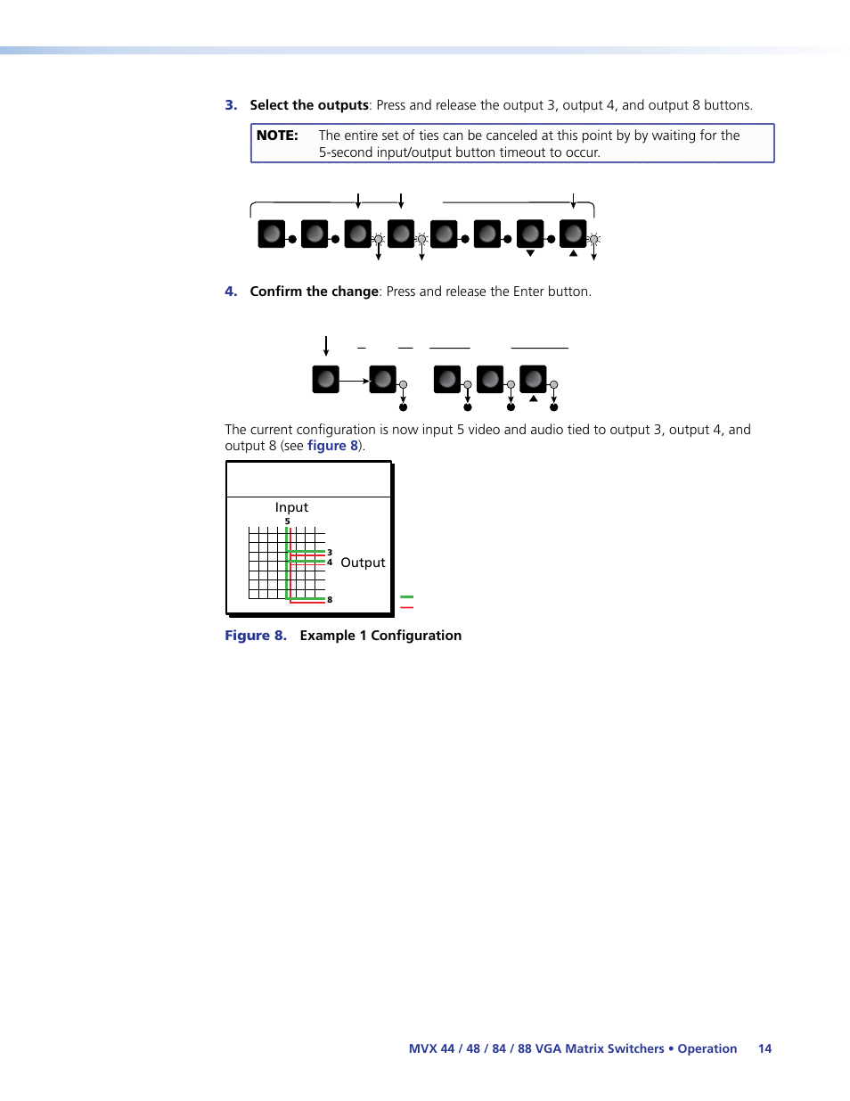 Extron Electronics MVX 44_48_84_88 Series User Guide User Manual | Page 20 / 70