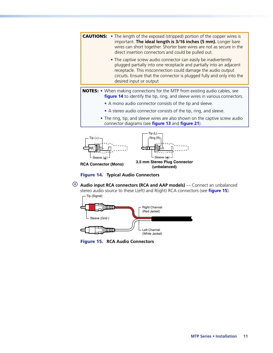 Extron Electronics MTP Series User Guide User Manual | Page 17 / 28