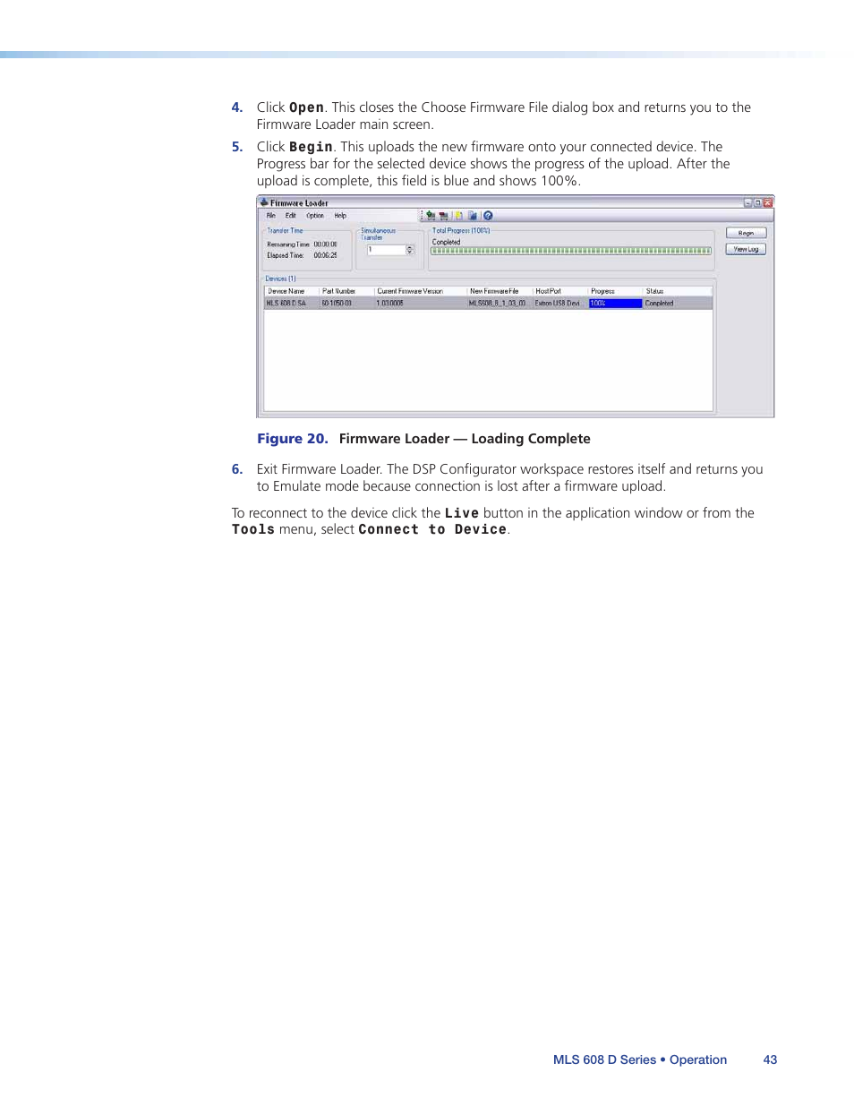 Extron Electronics MLS 608 D Series User Guide User Manual | Page 49 / 100
