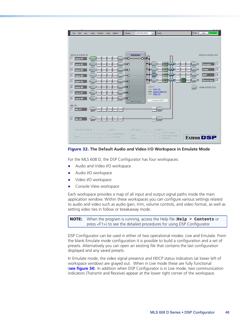 Extron Electronics MLS 608 D Series User Guide User Manual | Page 52 / 100