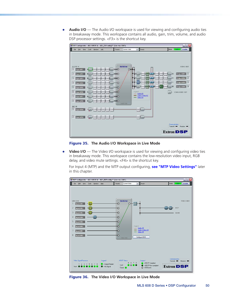 Extron Electronics MLS 608 D Series User Guide User Manual | Page 56 / 100