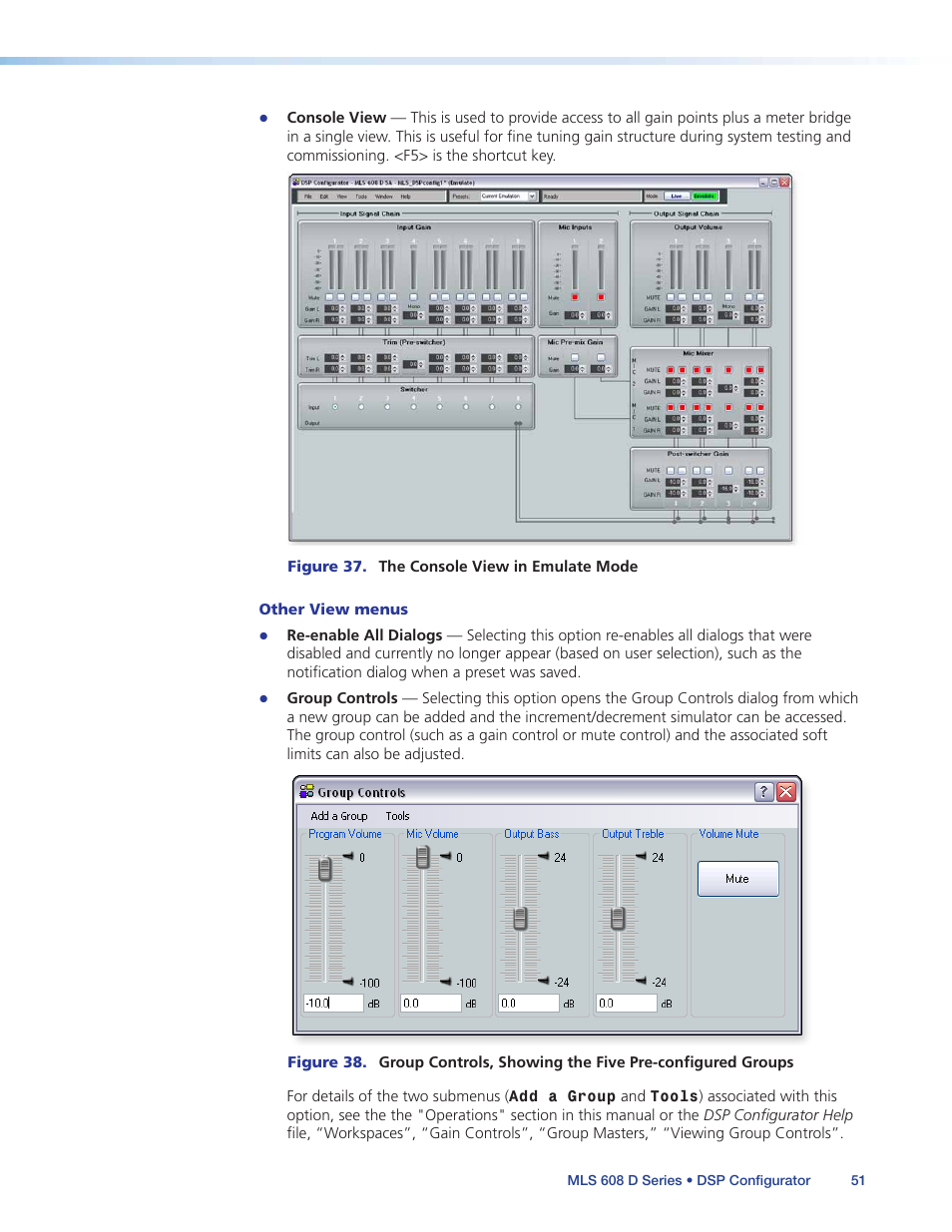 Extron Electronics MLS 608 D Series User Guide User Manual | Page 57 / 100