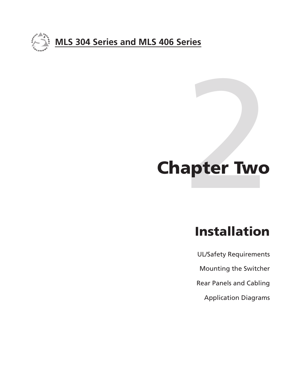 Extron Electronics MLS 406SA User Manual | Page 9 / 62