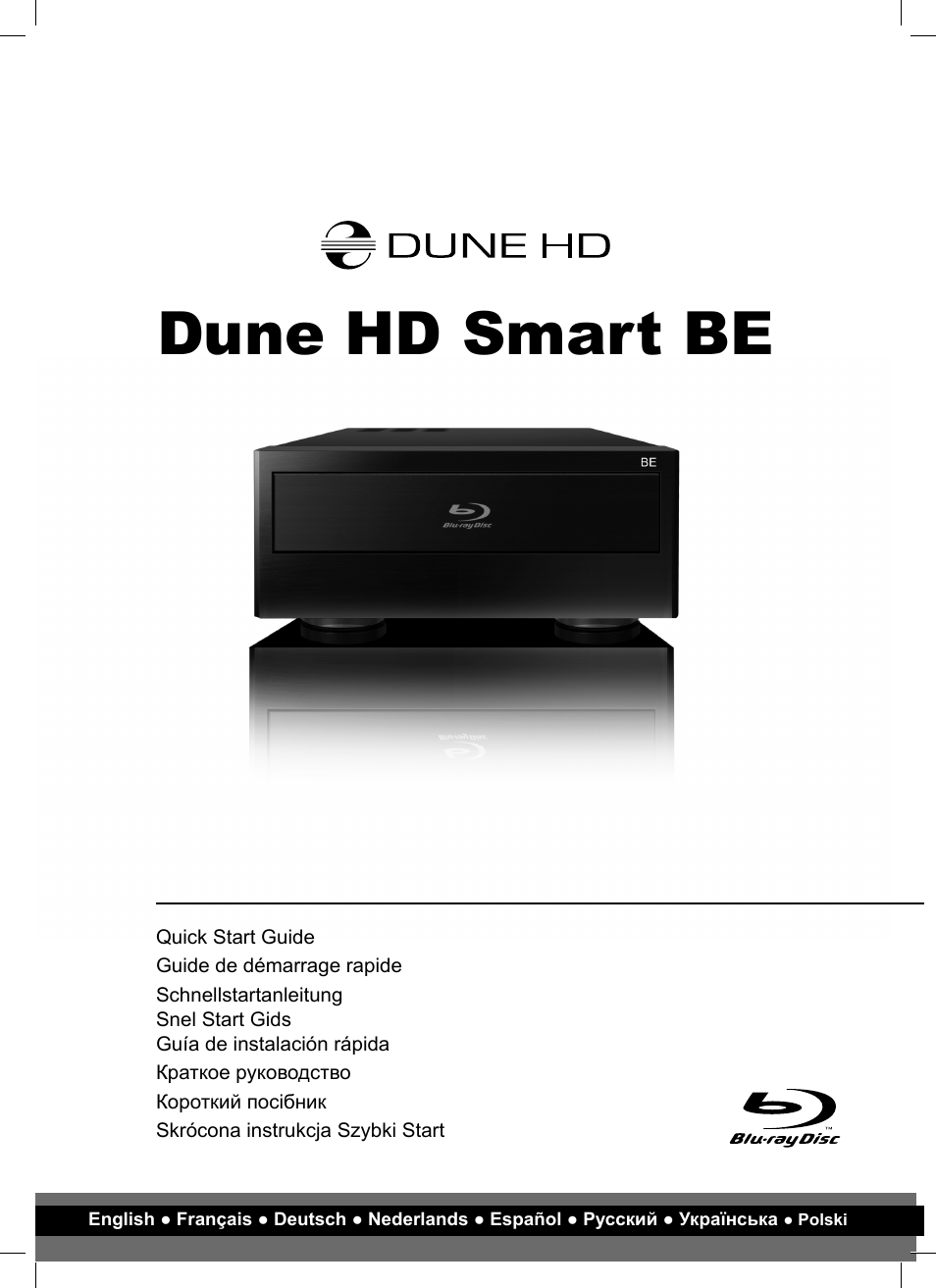 DUNE Smart BE User Manual | 20 pages