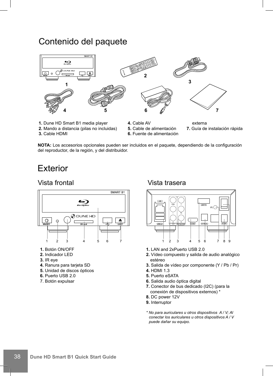 DUNE HD Smart B1 User Manual | Page 38 / 76