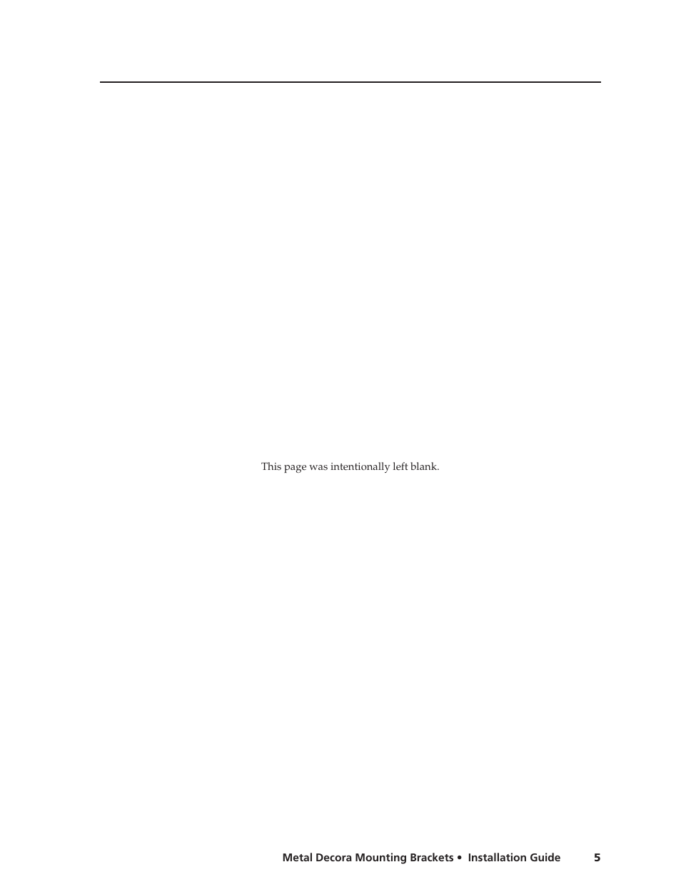 Extron Electronics Metal Decora Mounting Brackets User Manual | Page 5 / 6