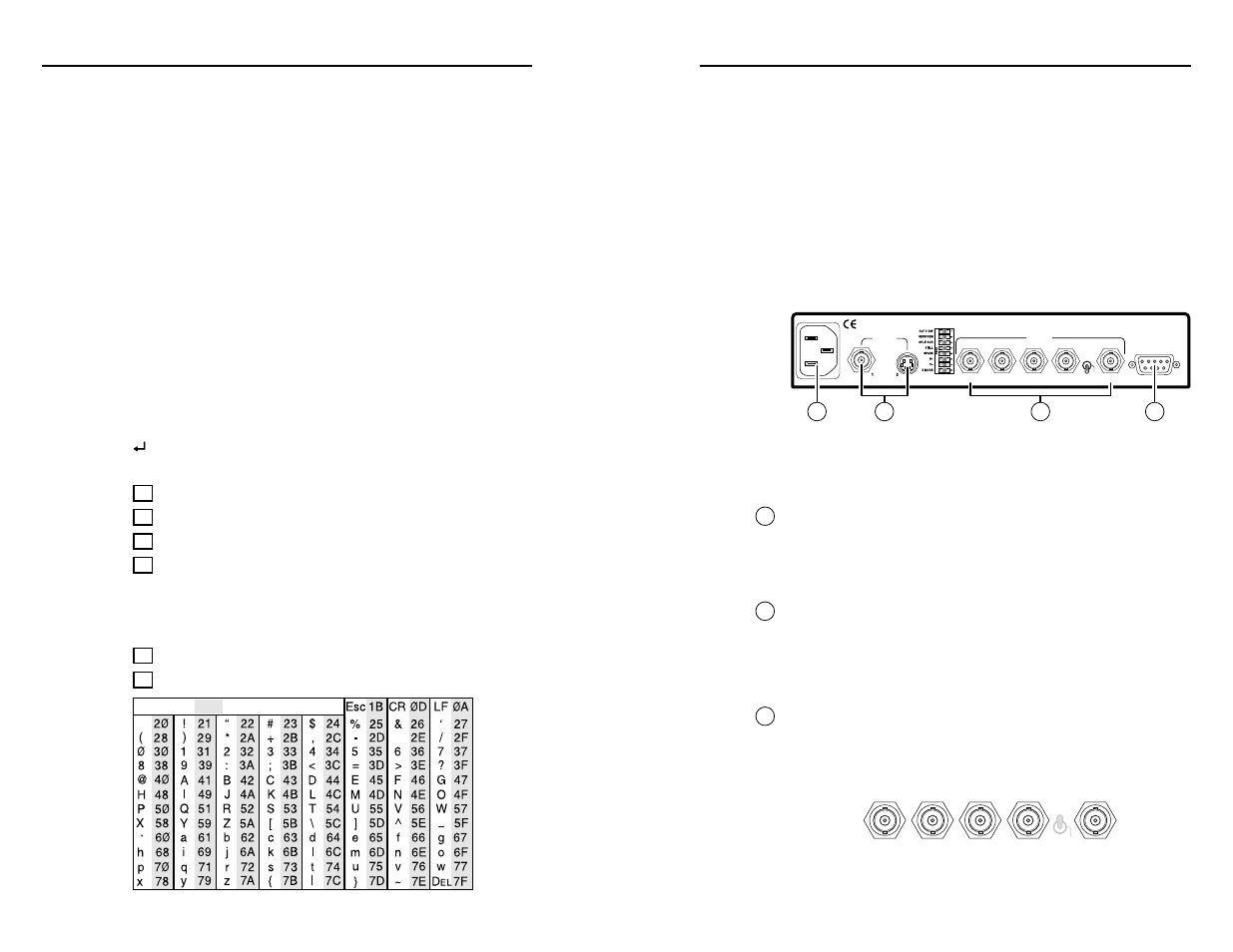 Rear panel cabling, Rs-232/remote control, cont’d, Power connection | Signal input and output connections, Timeout, Using the command/response table | Extron Electronics Chapter One User Manual | Page 9 / 14