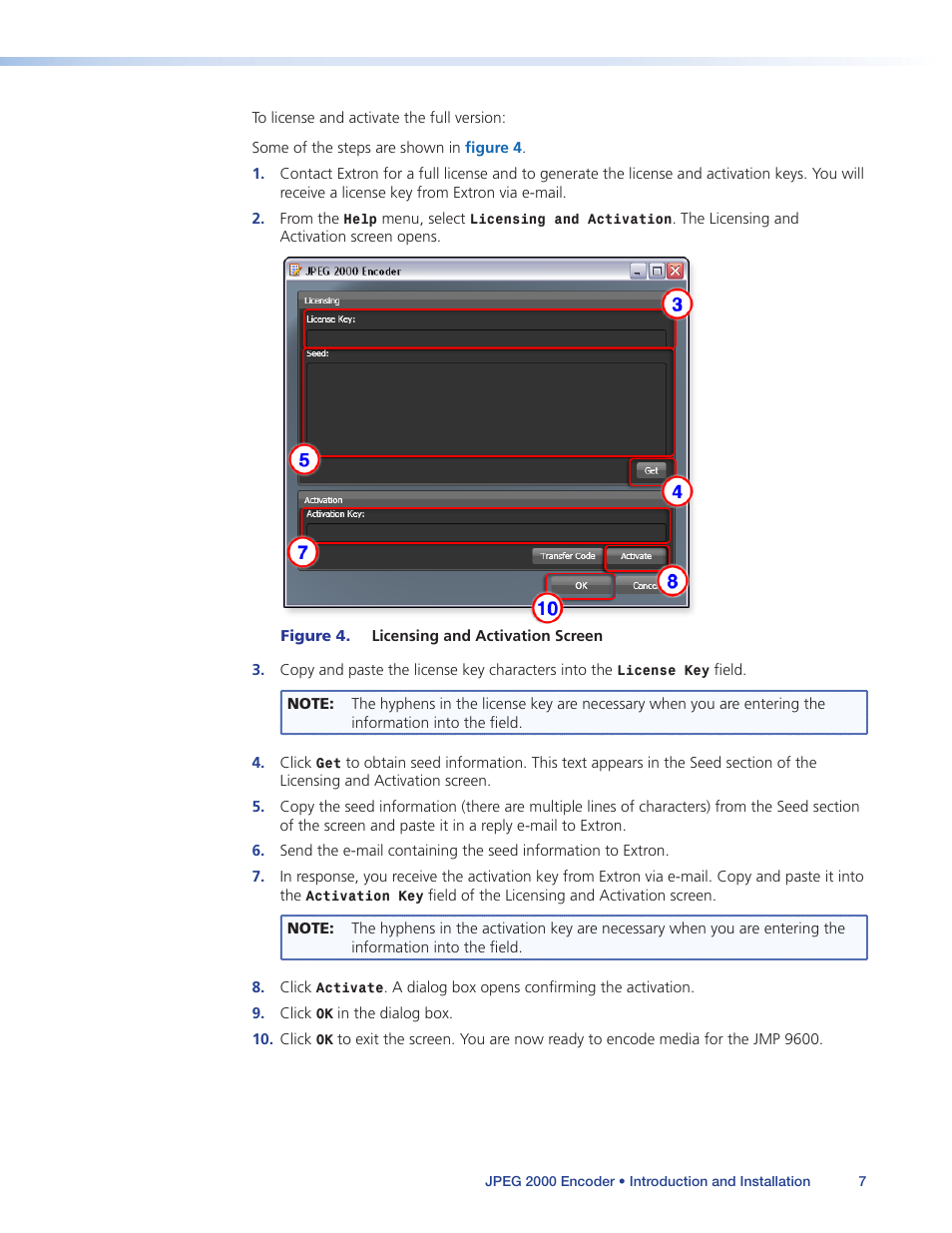 Extron Electronics JPEG 2000 Encoder User Manual | Page 11 / 37