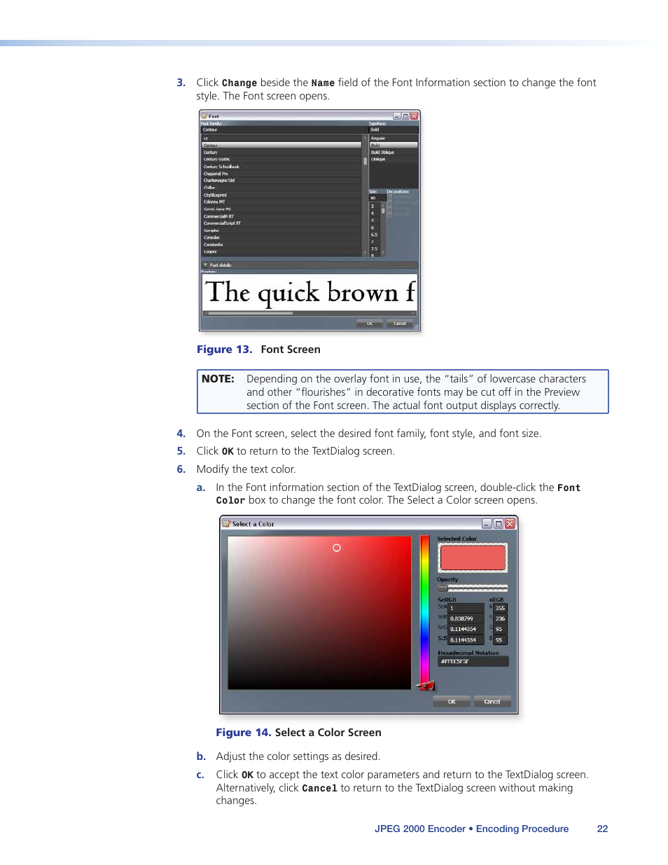 Extron Electronics JPEG 2000 Encoder User Manual | Page 26 / 37