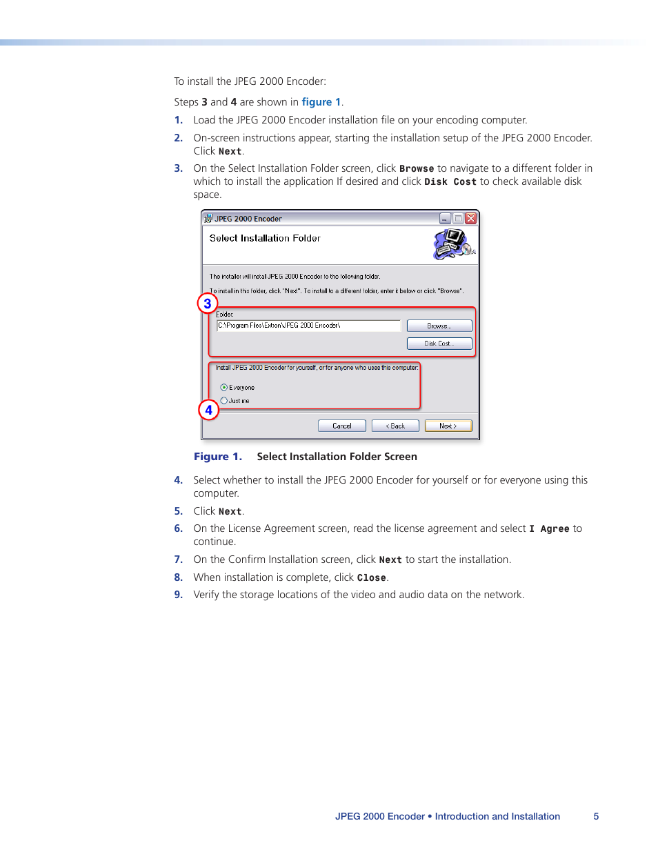 Extron Electronics JPEG 2000 Encoder User Manual | Page 9 / 37