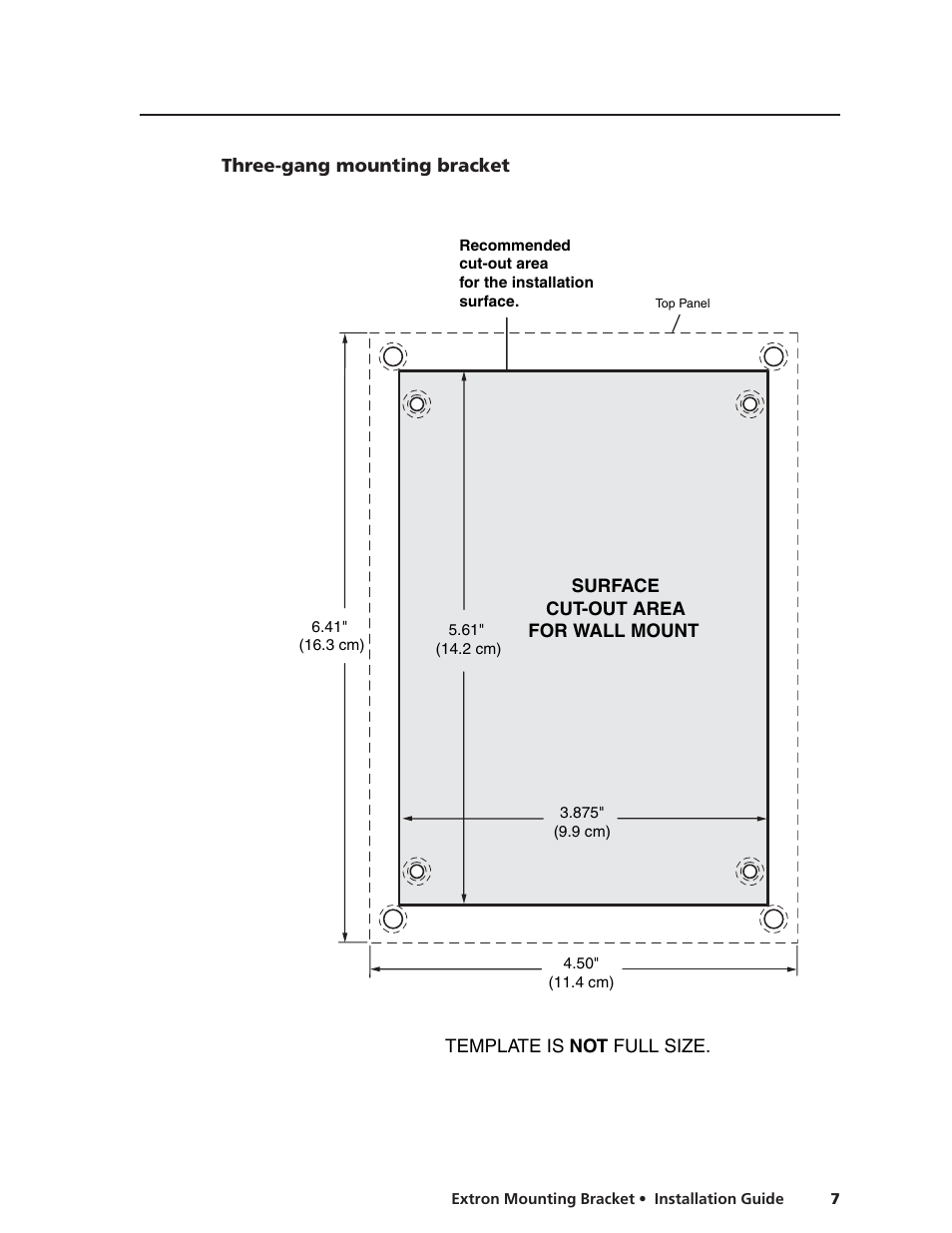 Extron Electronics Extron Mounting Bracket Installation User Manual | Page 7 / 14
