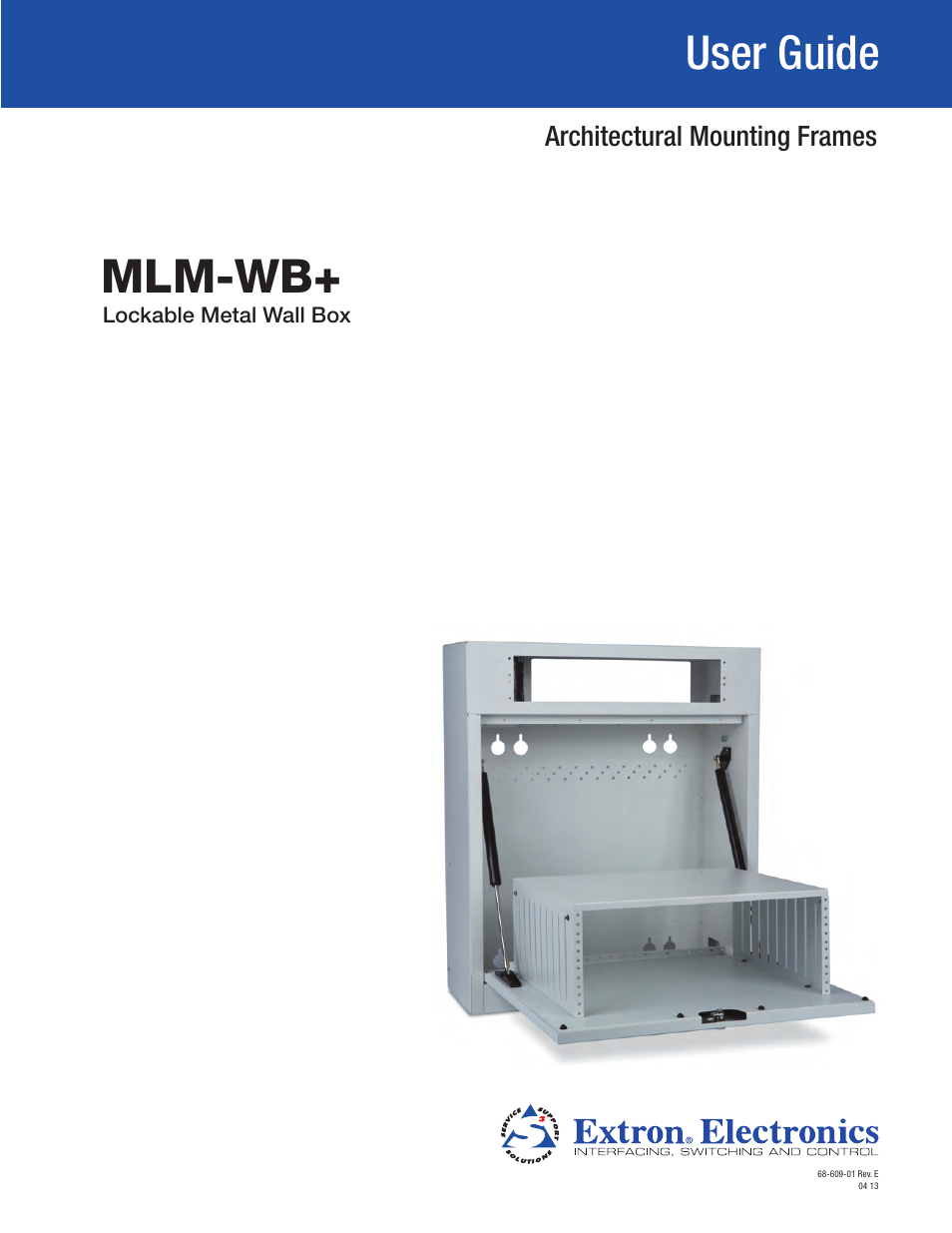 Extron Electronics MLM-WB+ User Manual | 27 pages