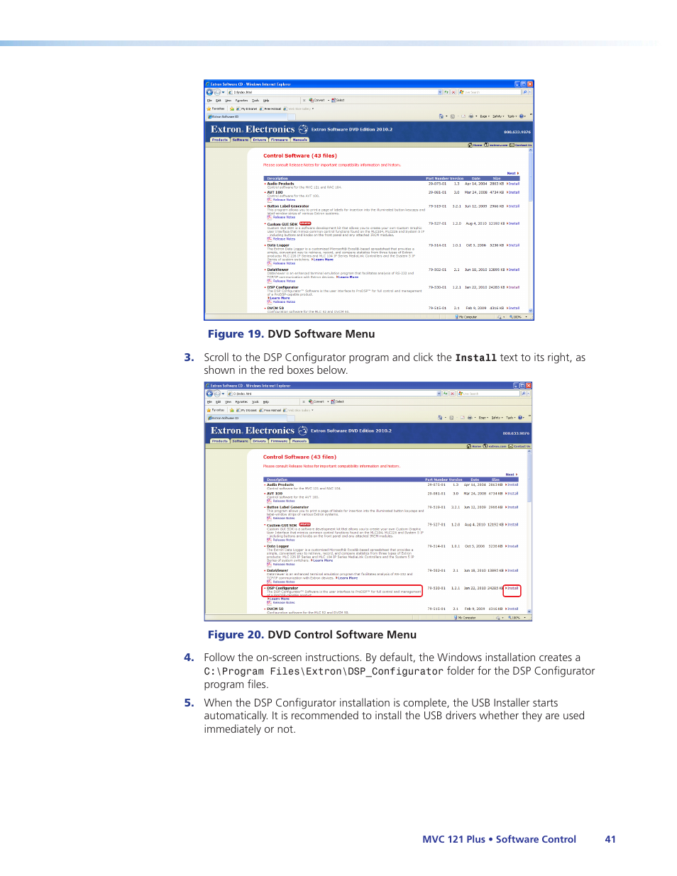 Extron Electronics MVC 121 Plus User Guide User Manual | Page 47 / 63