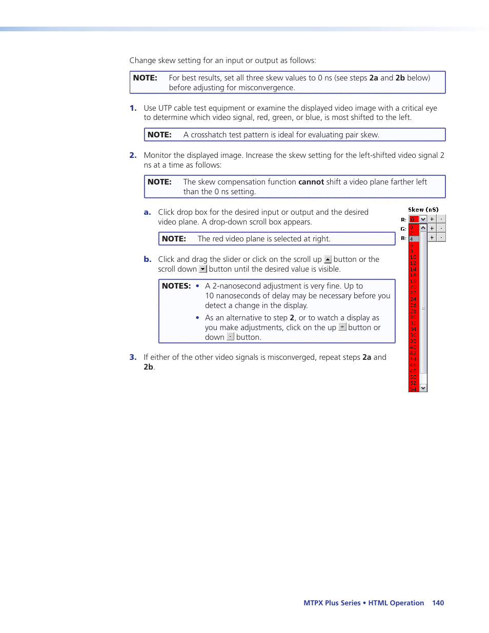Extron Electronics MTPX Plus Series User Guide User Manual | Page 146 / 169