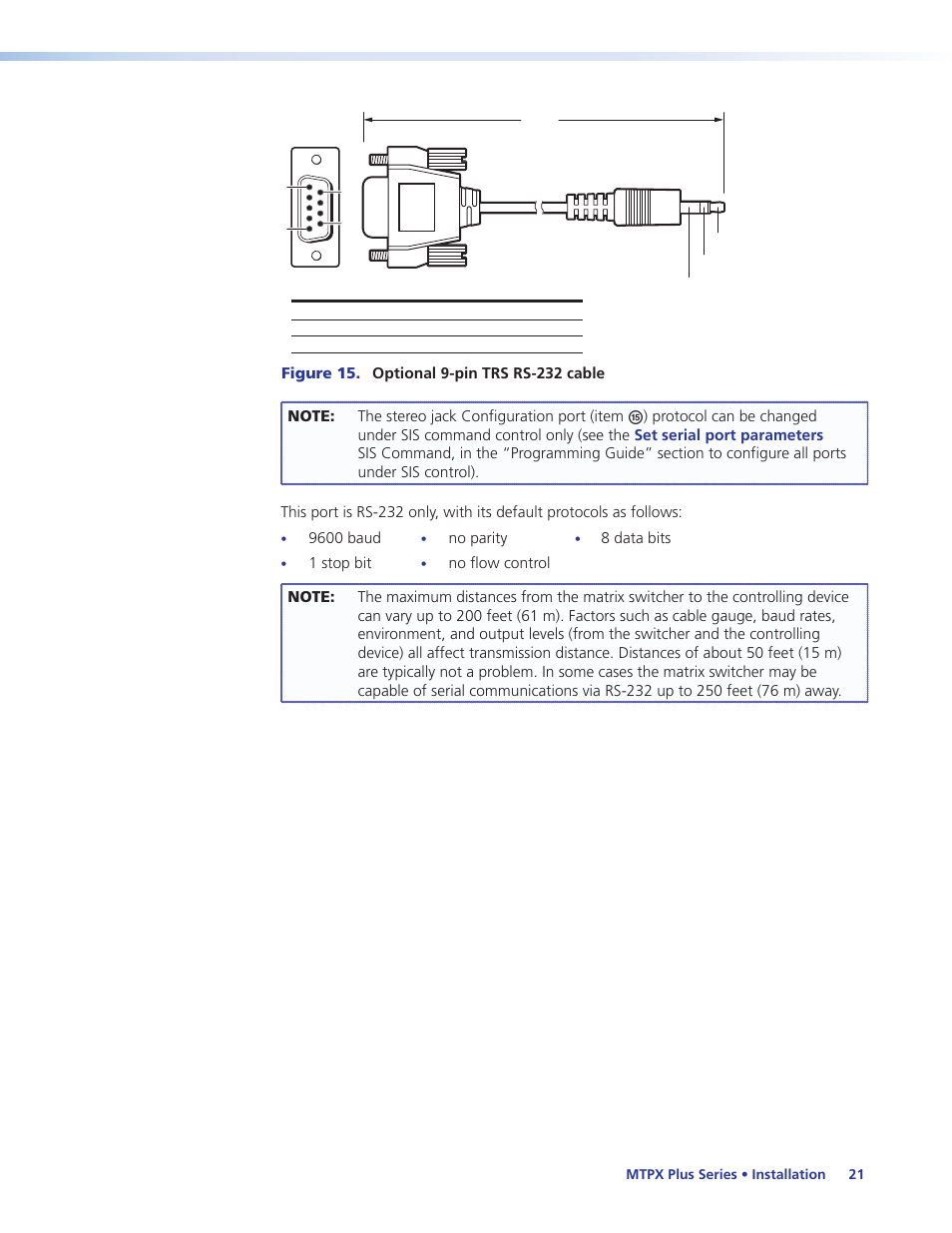 Extron Electronics MTPX Plus Series User Guide User Manual | Page 27 / 169