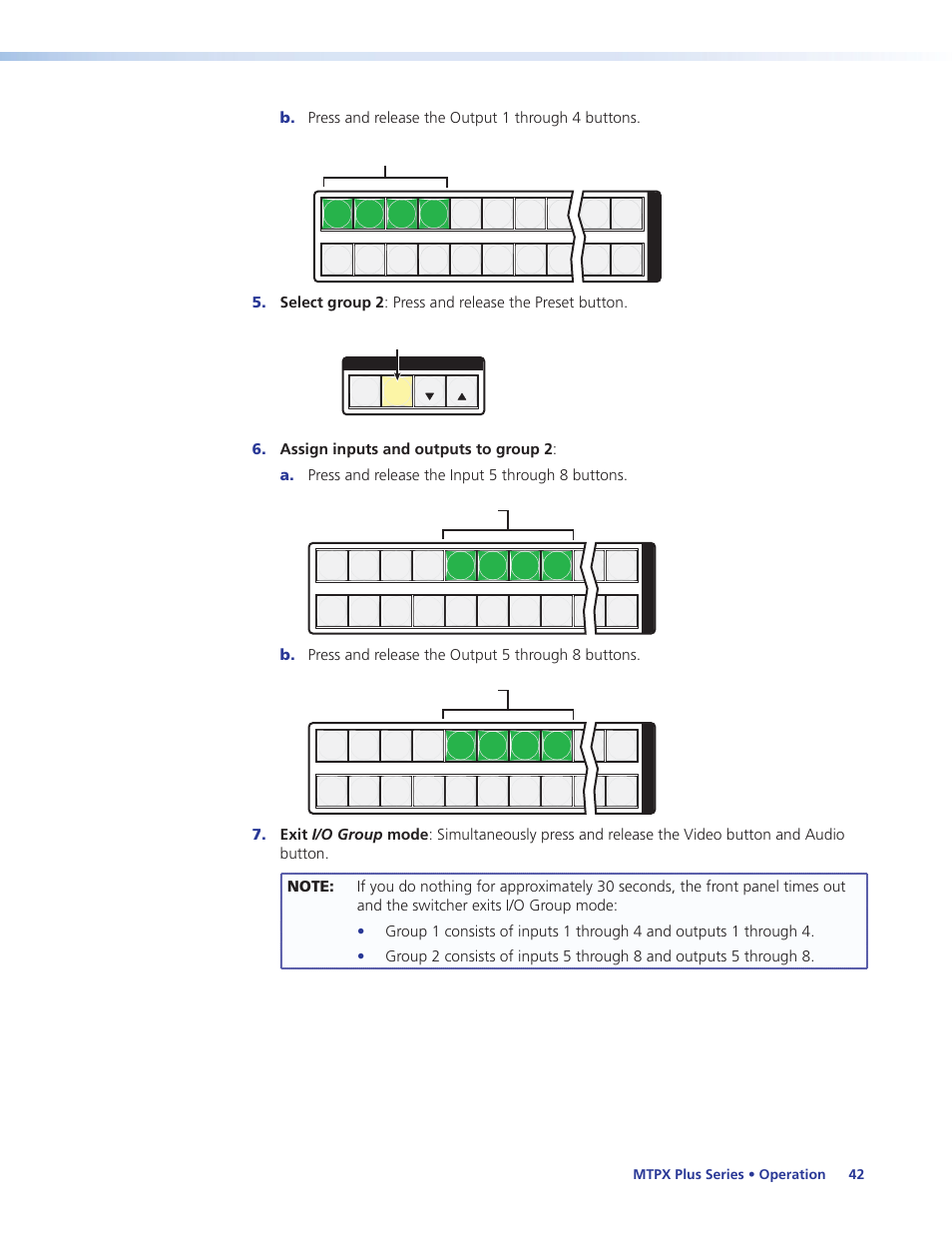 Extron Electronics MTPX Plus Series User Guide User Manual | Page 48 / 169