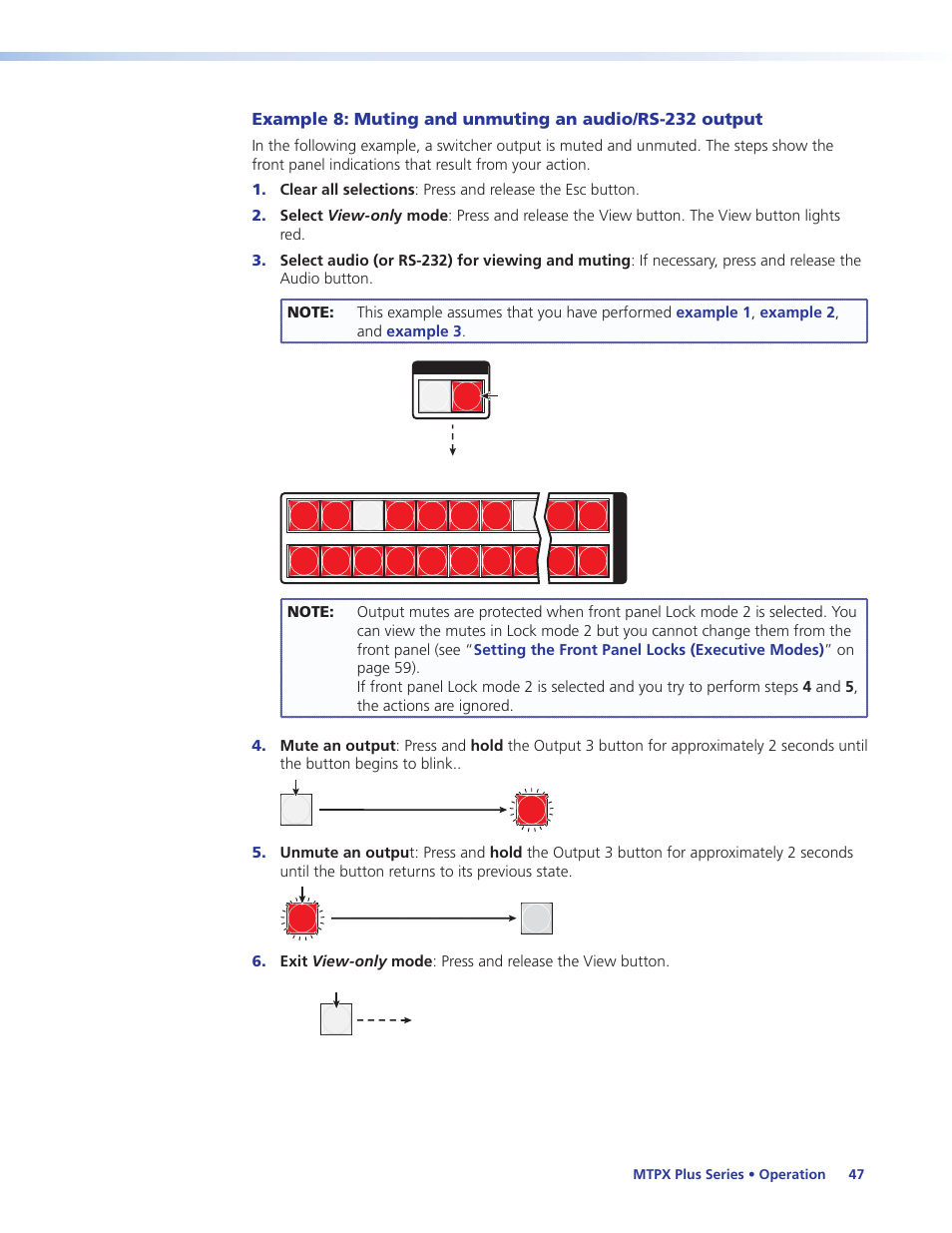 Extron Electronics MTPX Plus Series User Guide User Manual | Page 53 / 169