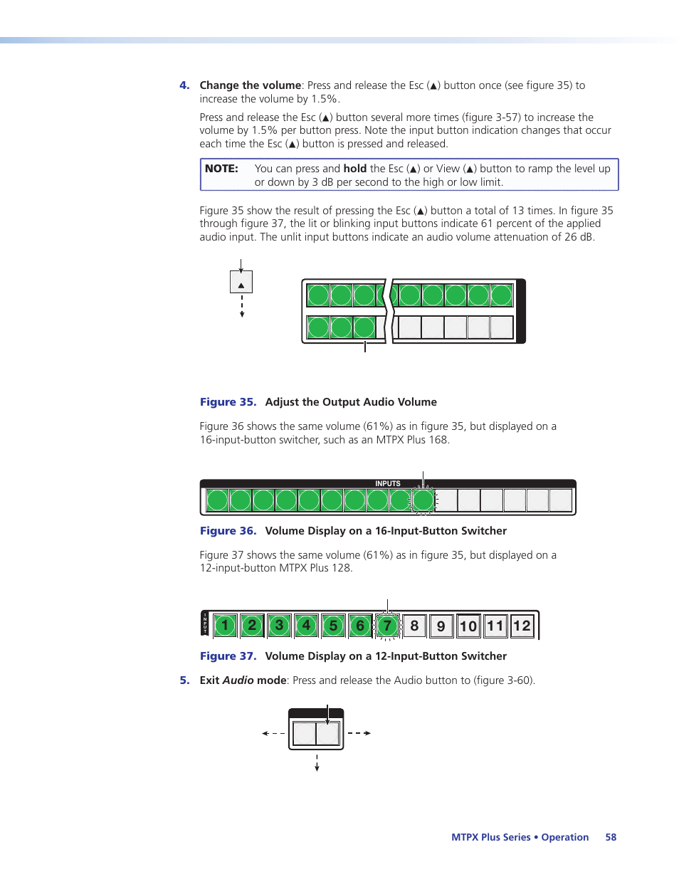 Extron Electronics MTPX Plus Series User Guide User Manual | Page 64 / 169