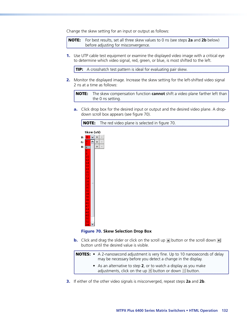 Extron Electronics MTPX Plus 6400 Series User Guide User Manual | Page 138 / 166