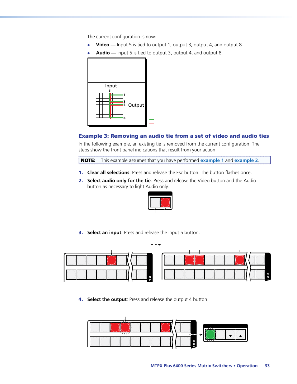 Extron Electronics MTPX Plus 6400 Series User Guide User Manual | Page 39 / 166