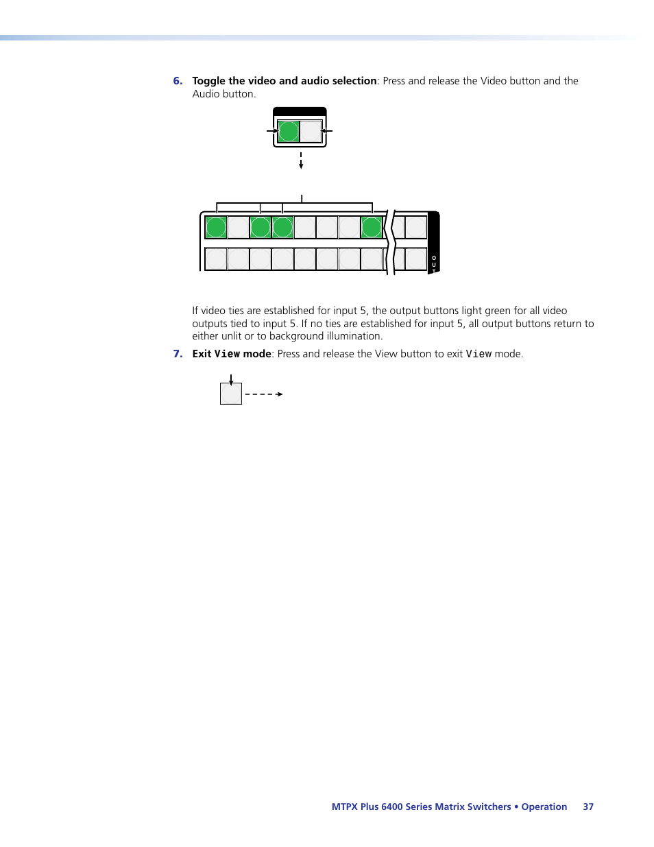 Extron Electronics MTPX Plus 6400 Series User Guide User Manual | Page 43 / 166