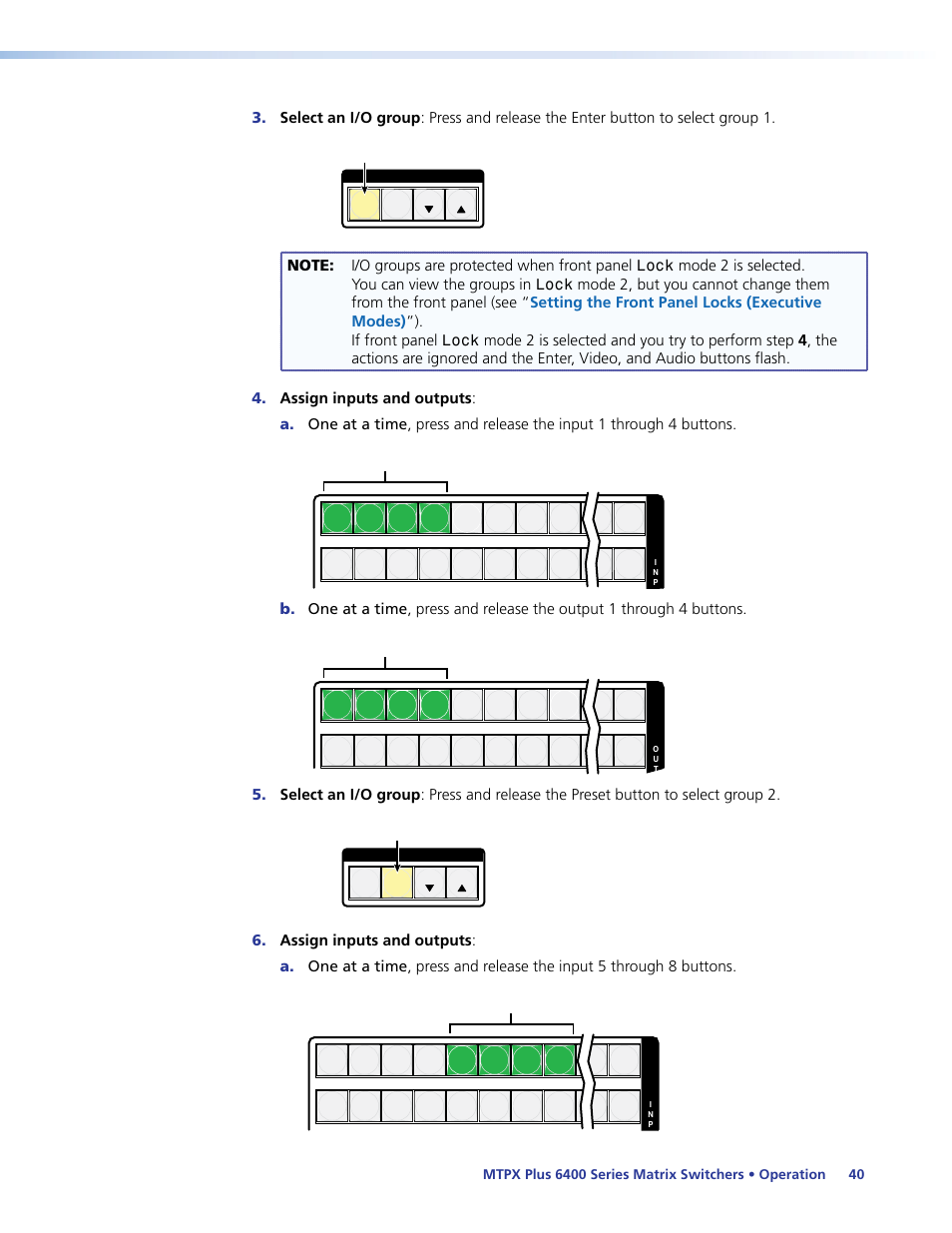 Extron Electronics MTPX Plus 6400 Series User Guide User Manual | Page 46 / 166