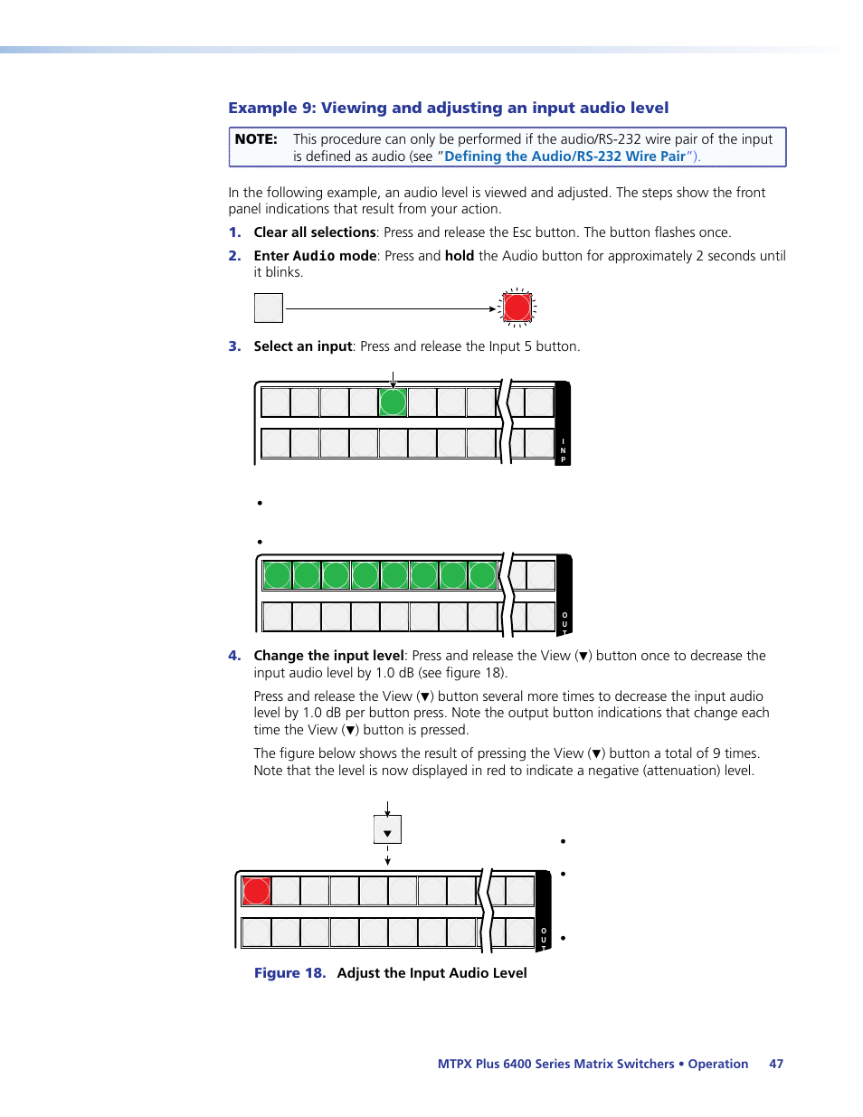 Extron Electronics MTPX Plus 6400 Series User Guide User Manual | Page 53 / 166