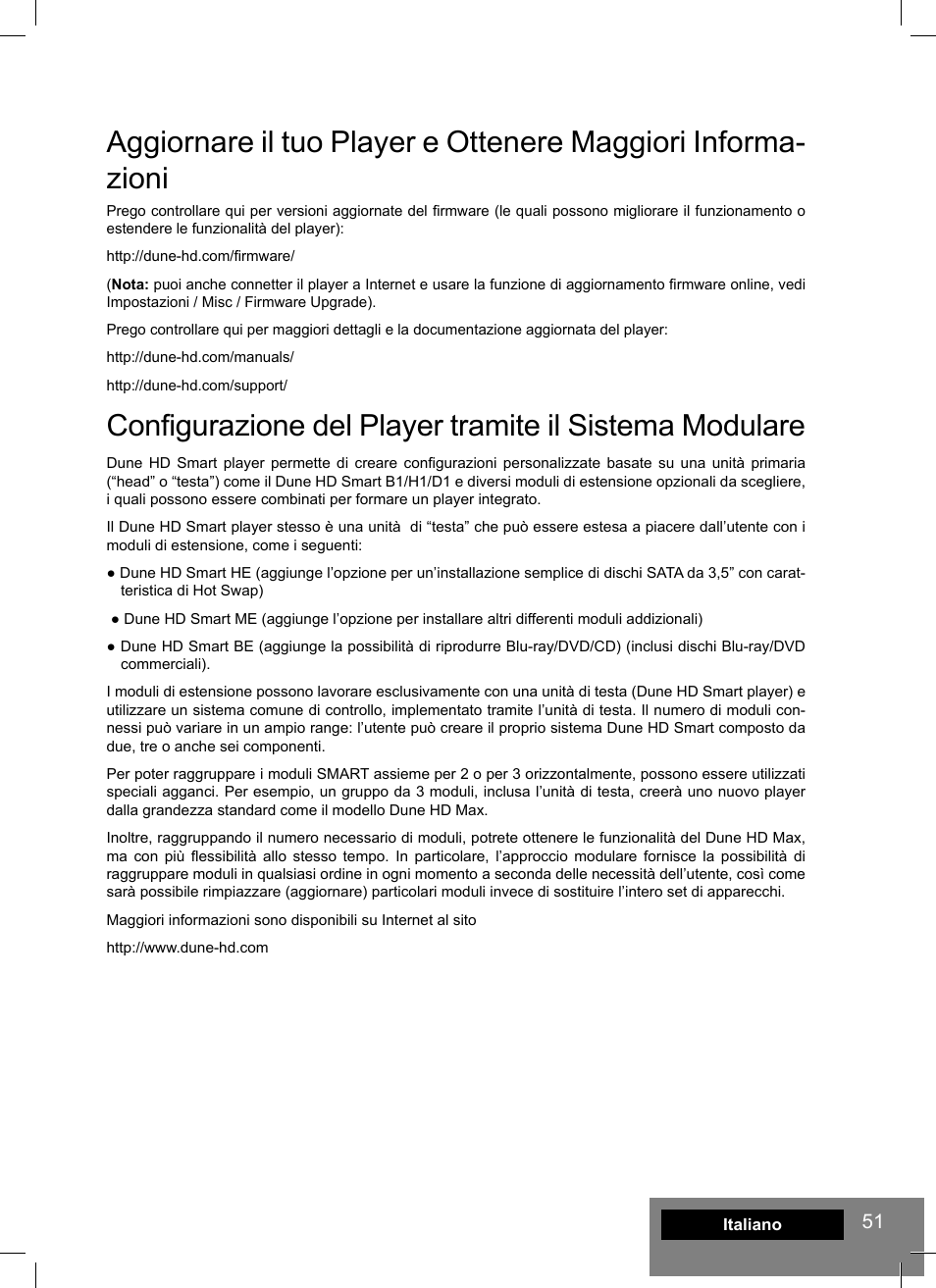 DUNE HD Smart D1 User Manual | Page 51 / 76