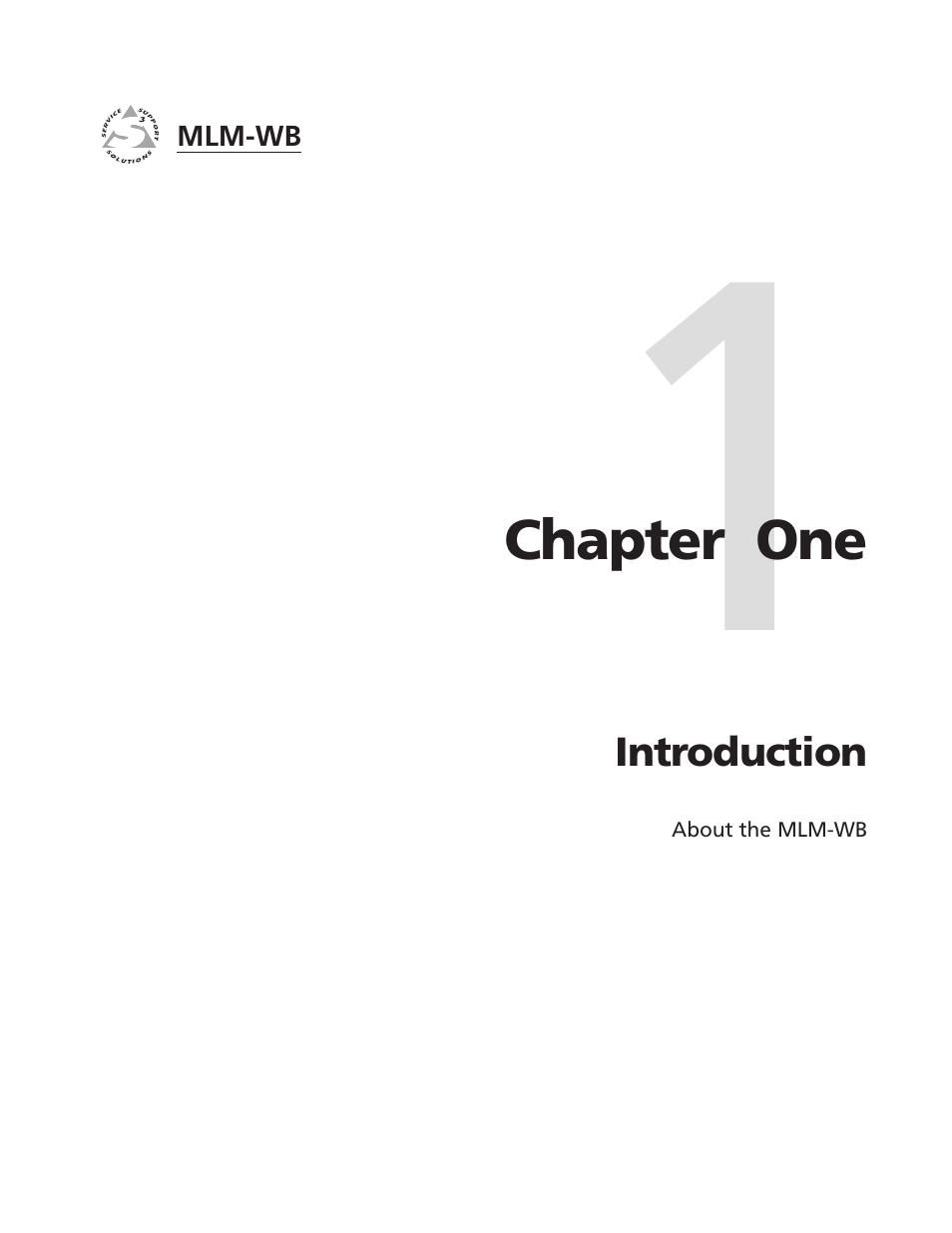 Ch.1: introduction, Chapter 1 • introduction | Extron Electronics MLM-WB+ User Guide User Manual | Page 5 / 34