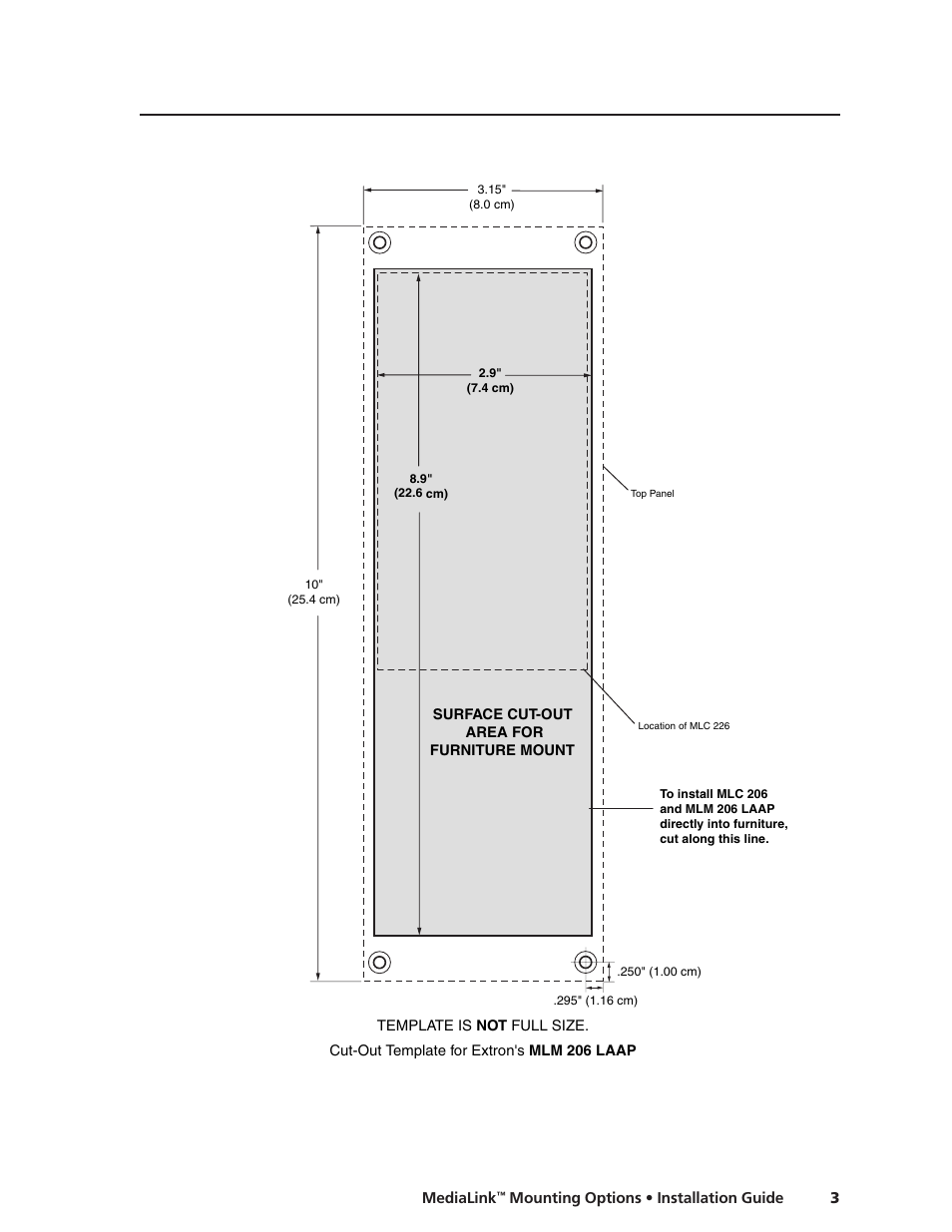 Extron Electronics MLM 206 7GWP User Manual | Page 3 / 4