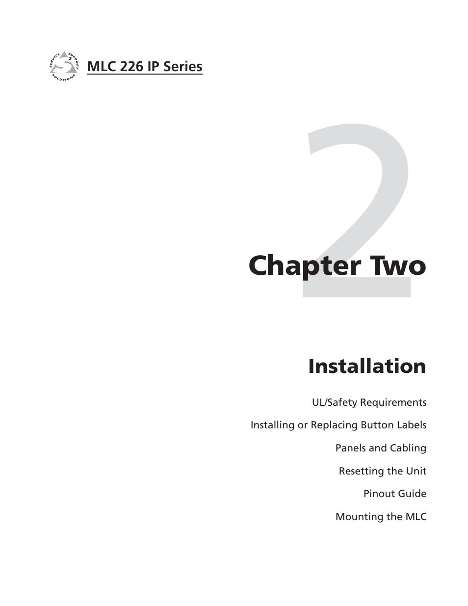 Installation | Extron Electronics MLC 226 IP Series Installation User Manual | Page 11 / 164