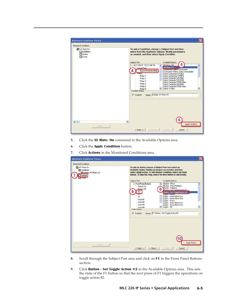 Preliminar y | Extron Electronics MLC 226 IP Series Installation User Manual | Page 123 / 164