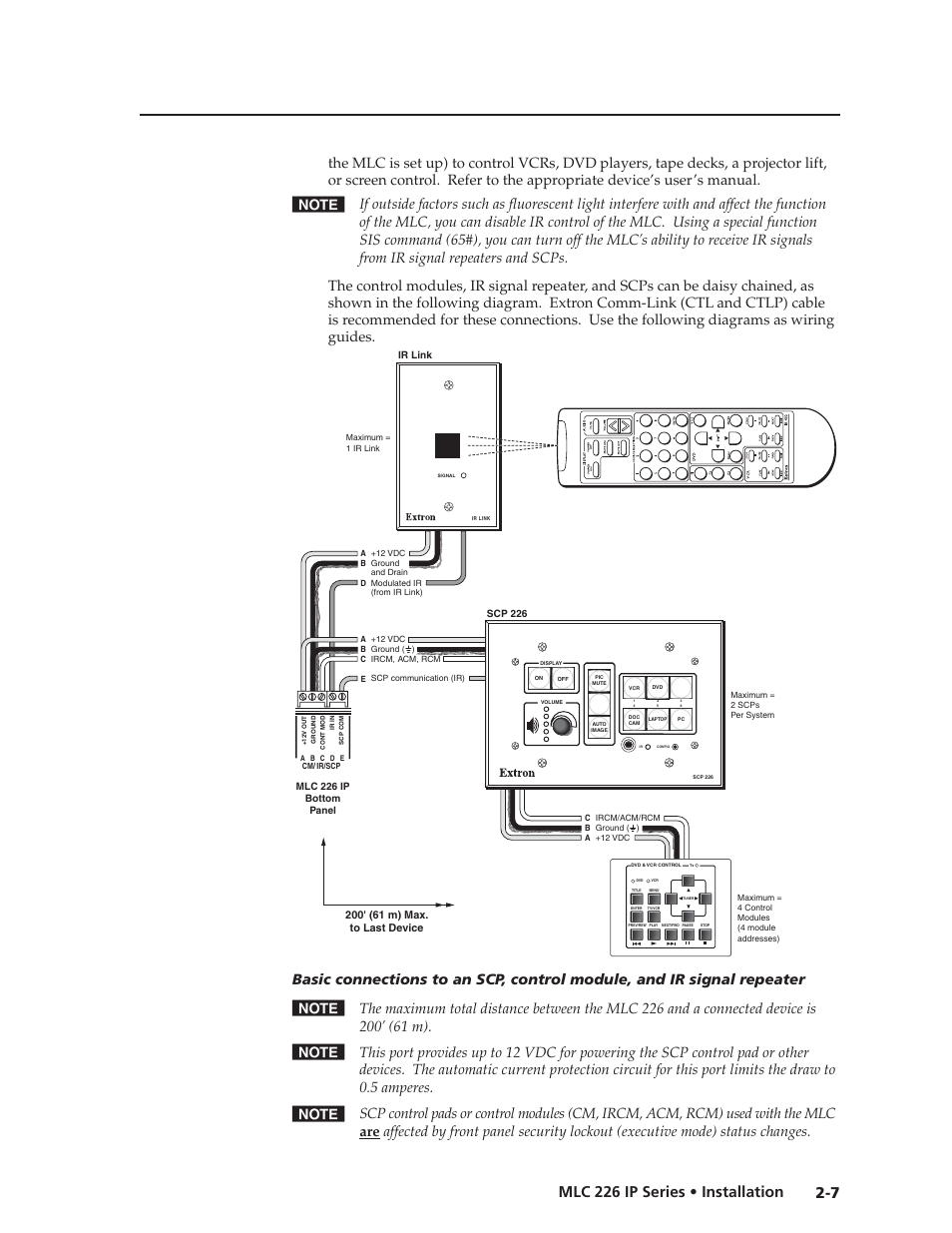 Preliminar y, 7 mlc 226 ip series • installation | Extron Electronics MLC 226 IP Series Installation User Manual | Page 17 / 164